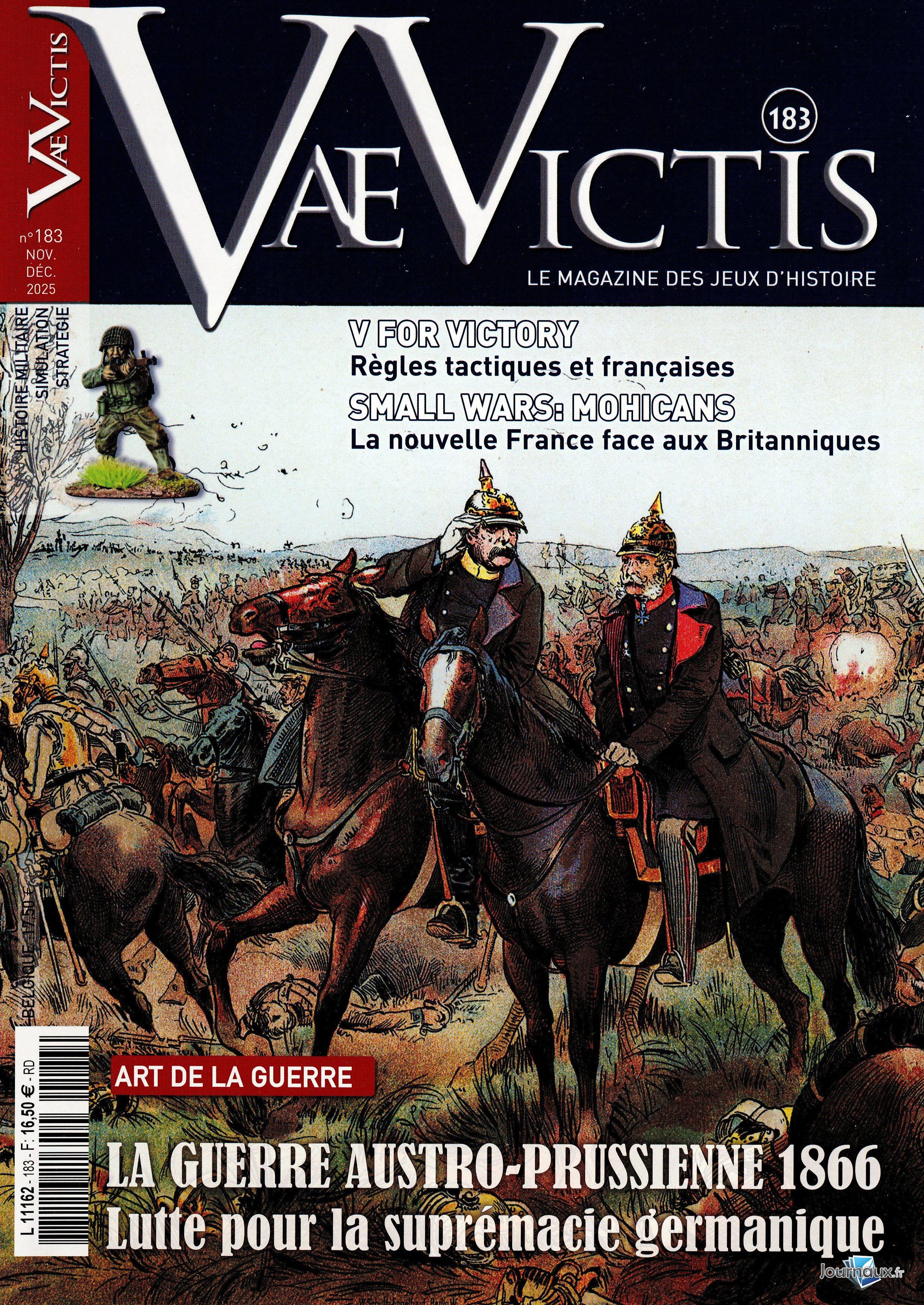 Vae Victis Édition Jeu n° 183 2025-11-18