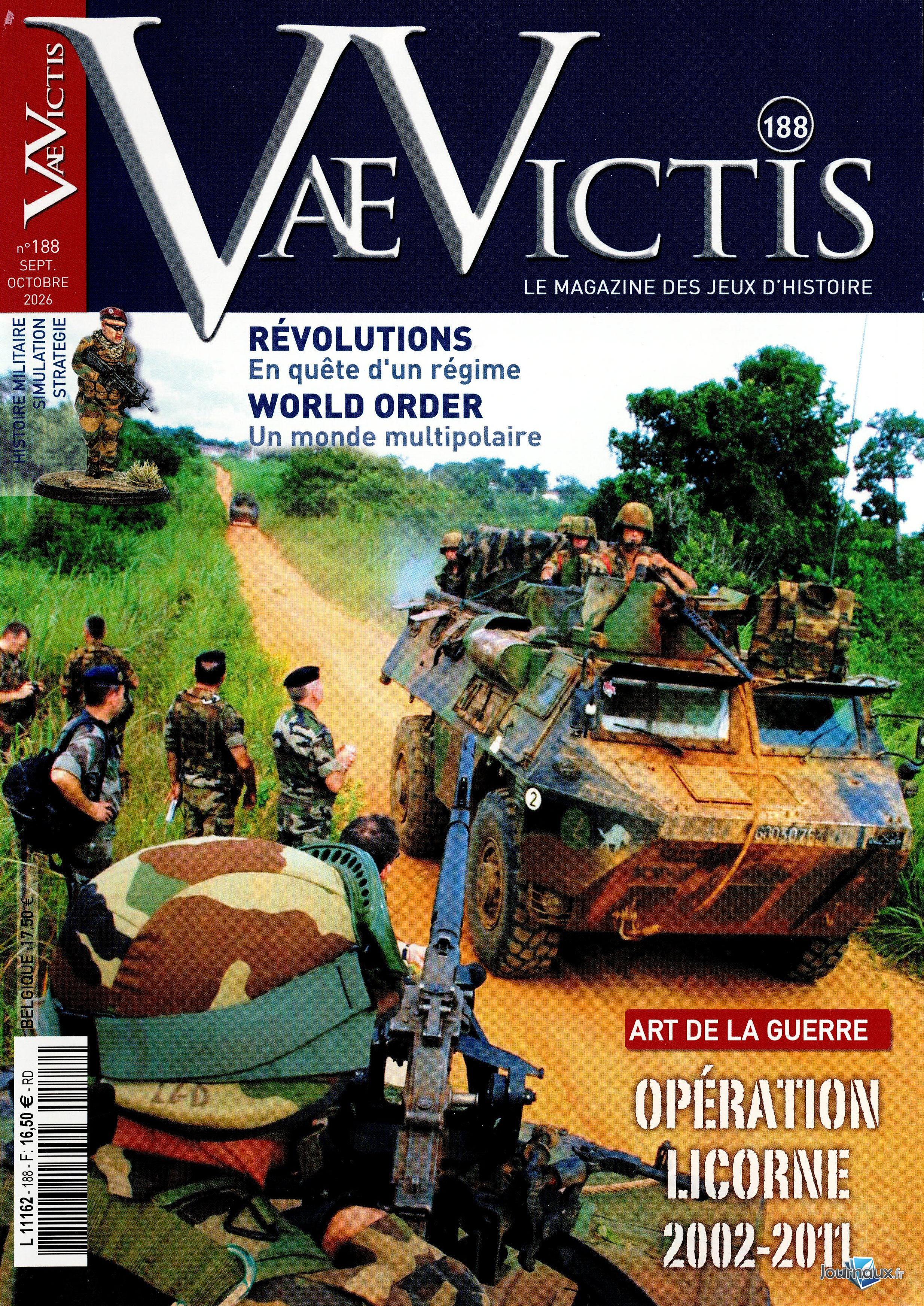 Vae Victis Édition Jeu n° 188 2026-10-06