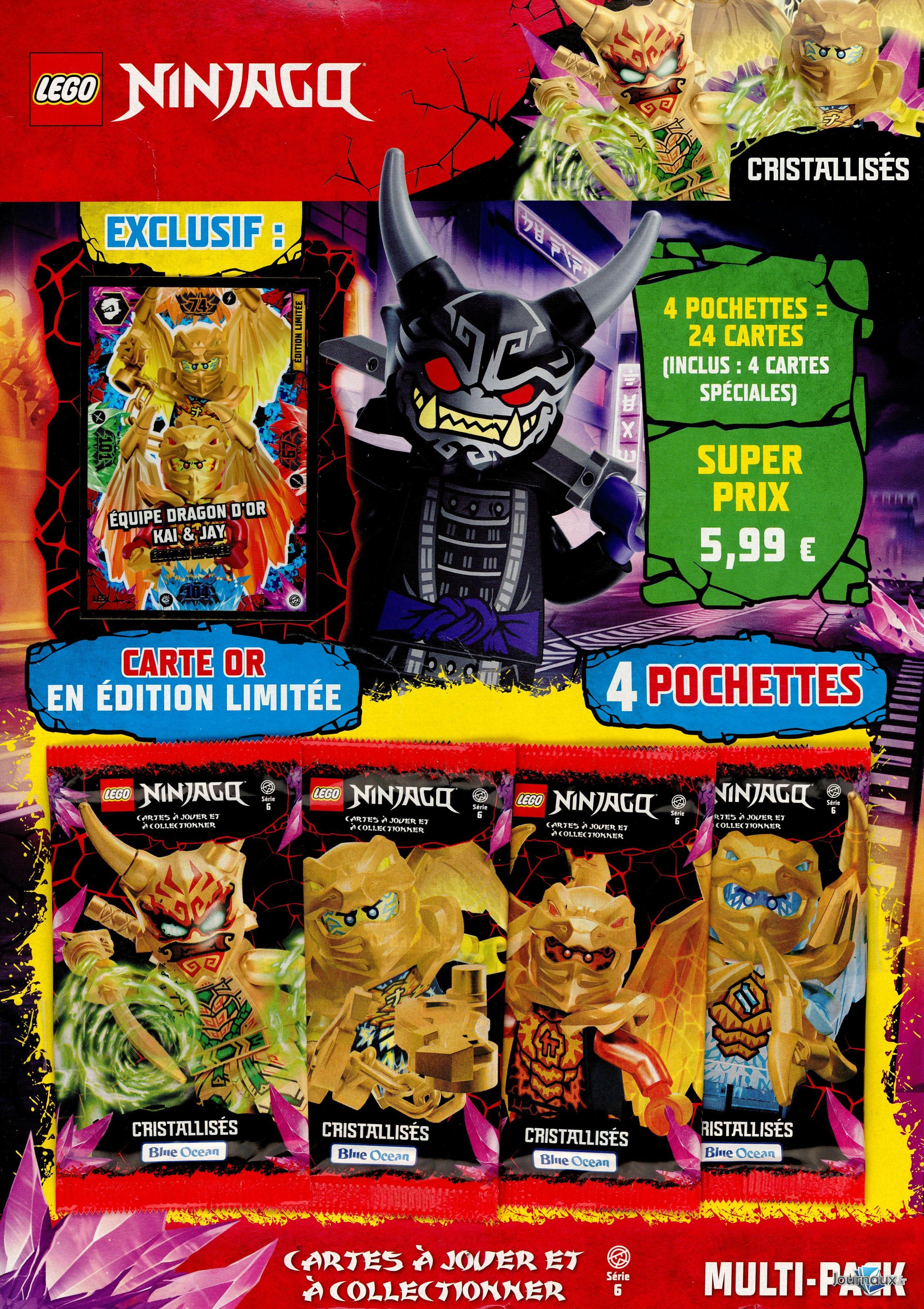 Lego Ninjago Carte à Jouer Multi-Pack n° 6 2023-01-26