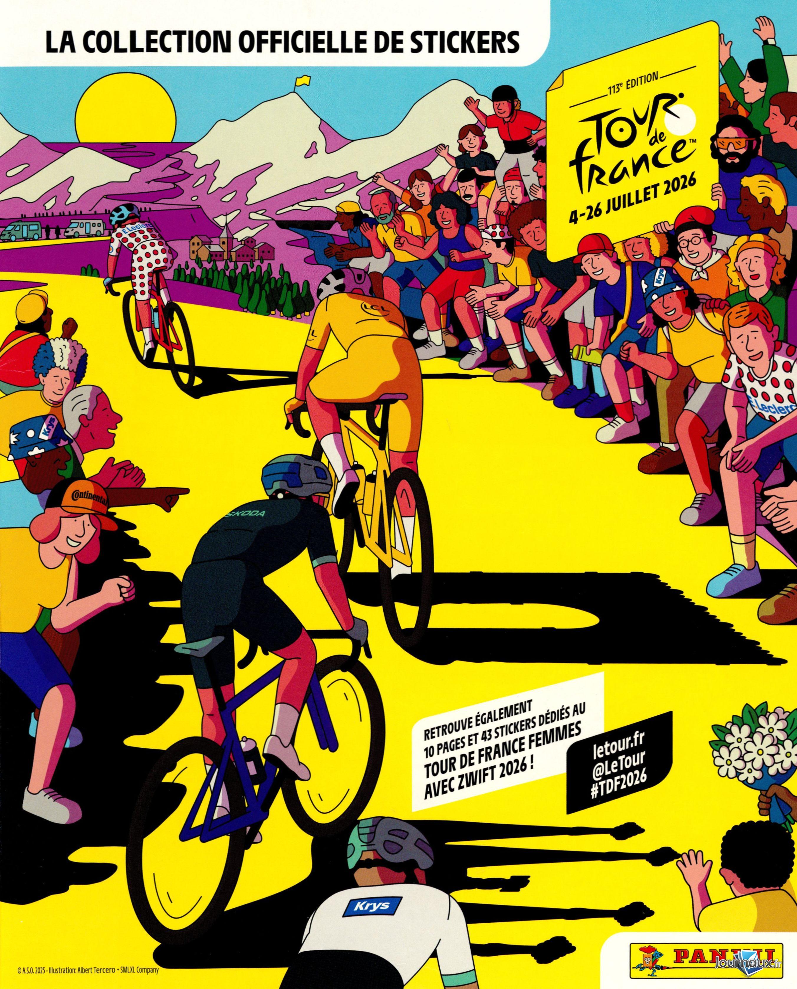 Album Panini Tour de France n° 1 2026-04-25