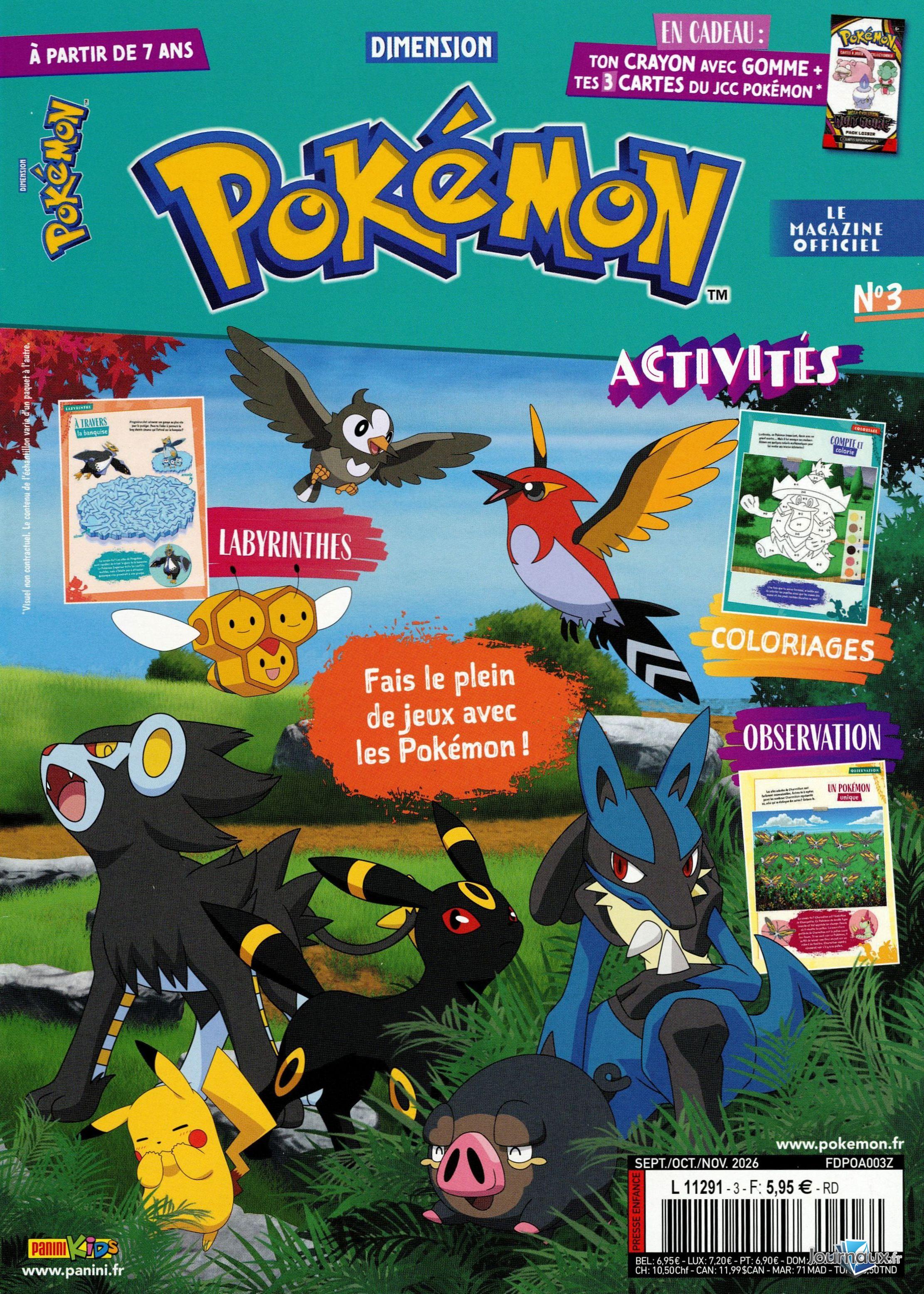 Dimension Pokémon n° 3 2026-09-09