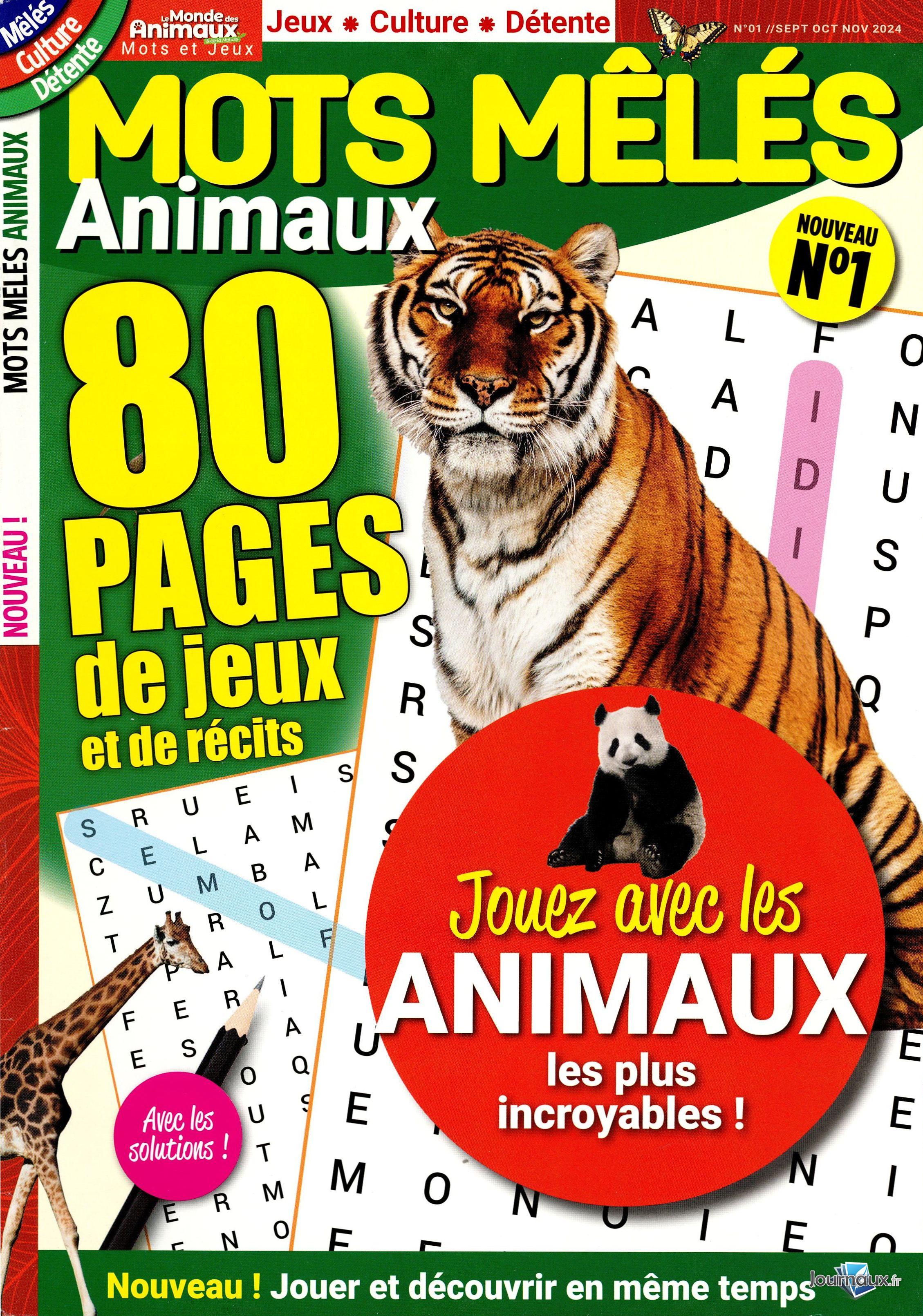 Pack Culture Jeux Animaux n° 6 2026-08-27