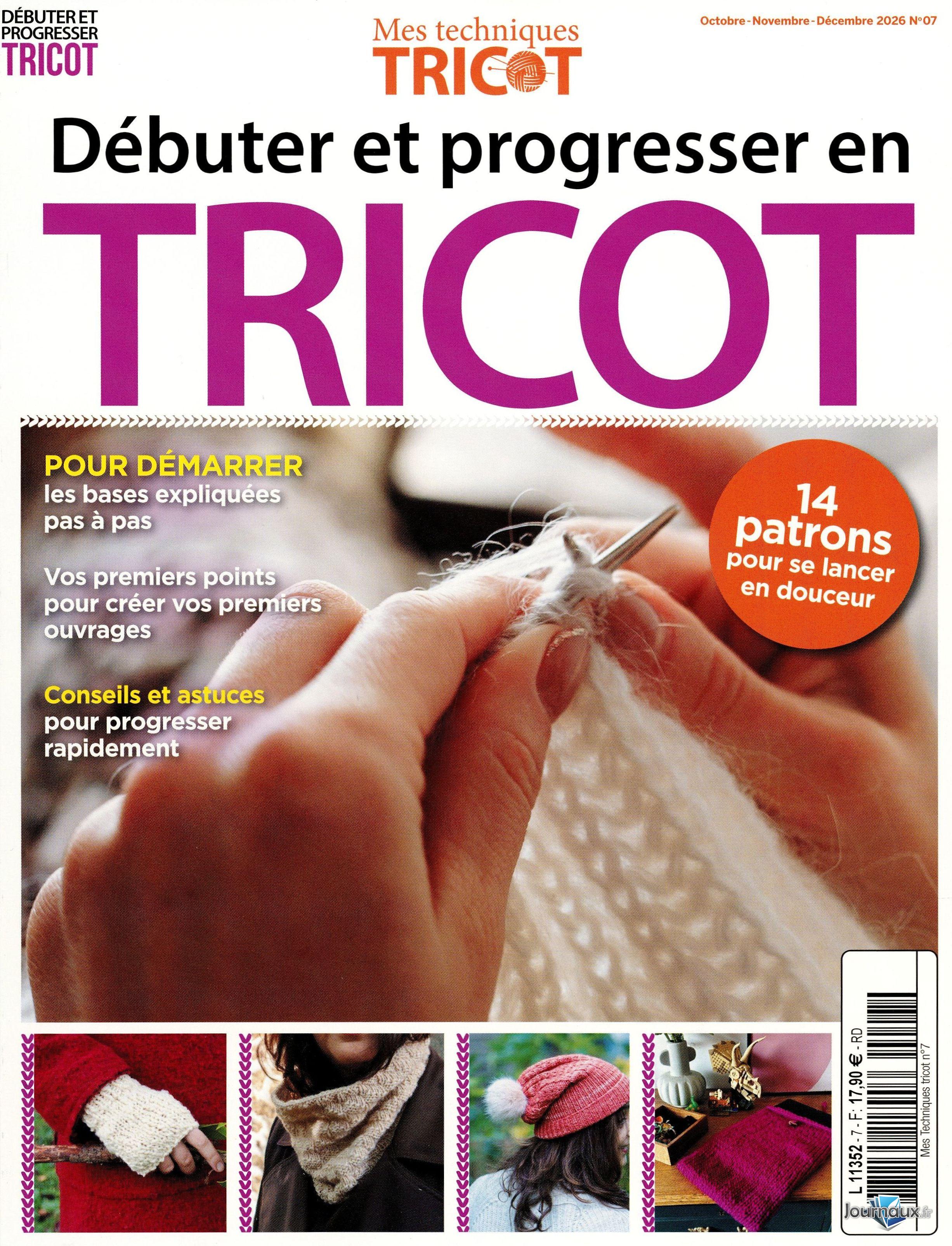 Mes Techniques Tricots + 1 Magazine  n° 7 2026-09-25