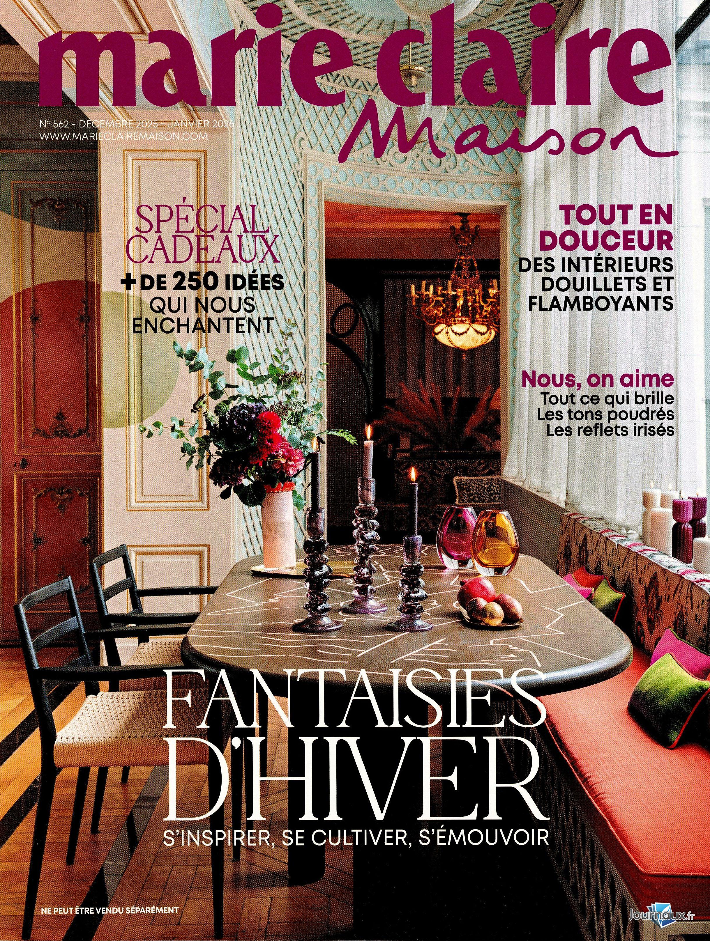 Marie Claire + Marie Claire Maison n° 562 2025-11-20