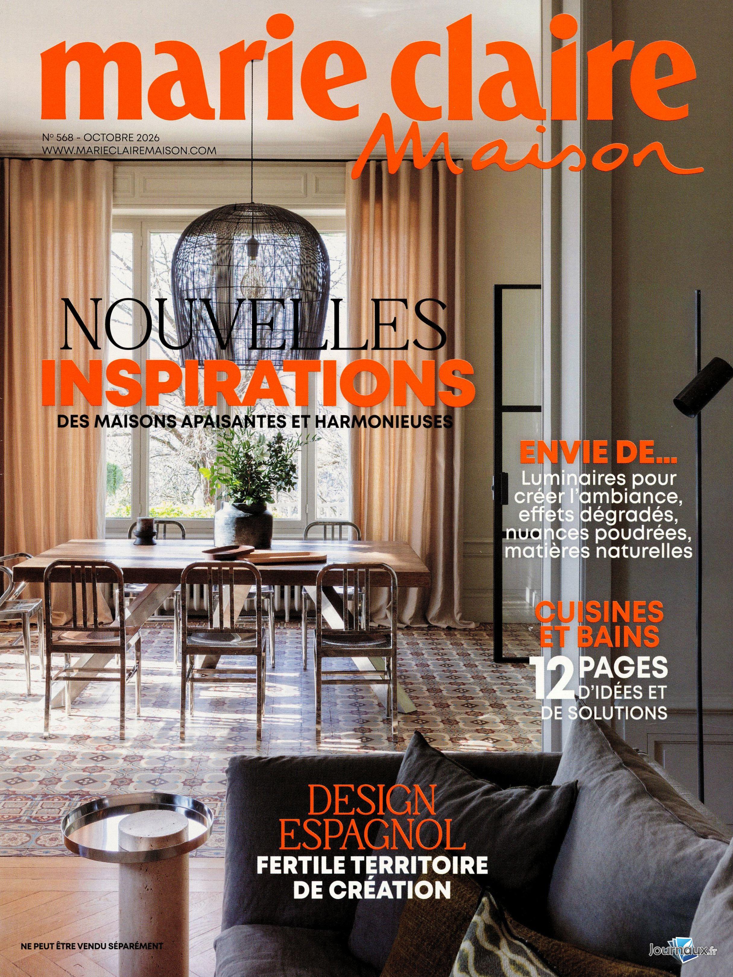 Marie Claire + Marie Claire Maison n° 568 2026-09-17