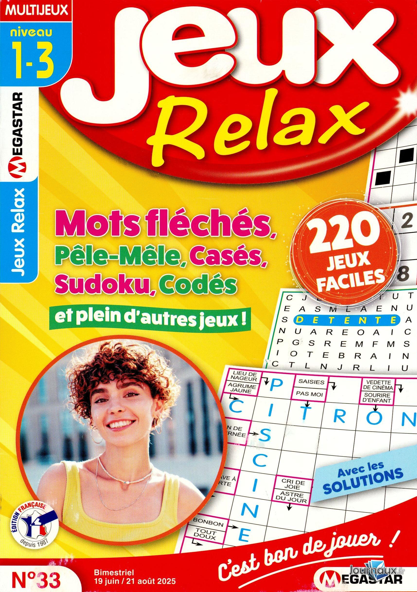 MG Jeux Relax Niv 1/3 n° 33 2025-06-19