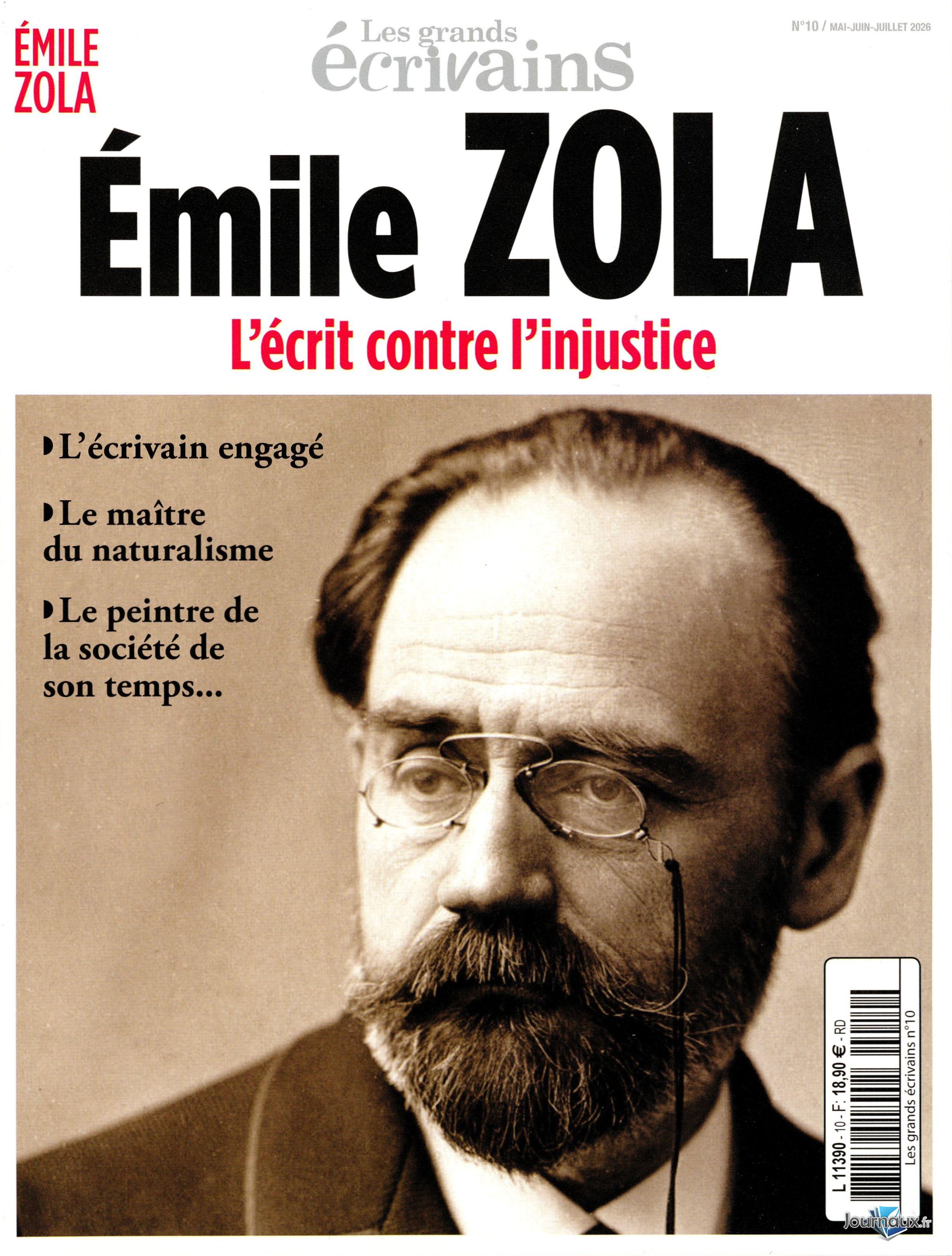 Pack Les Grands Ecrivains  + Les Trésors de la Culture n° 10 2026-04-18