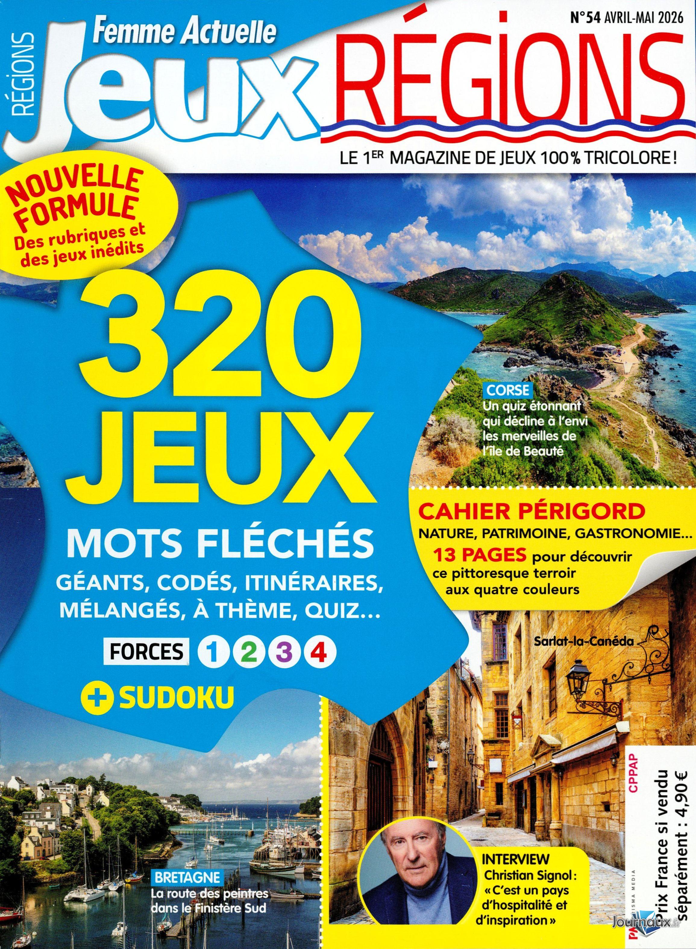 Femme Actuelle Jeux + Femme Actuelle Jeux Régions n° 253 2026-03-11