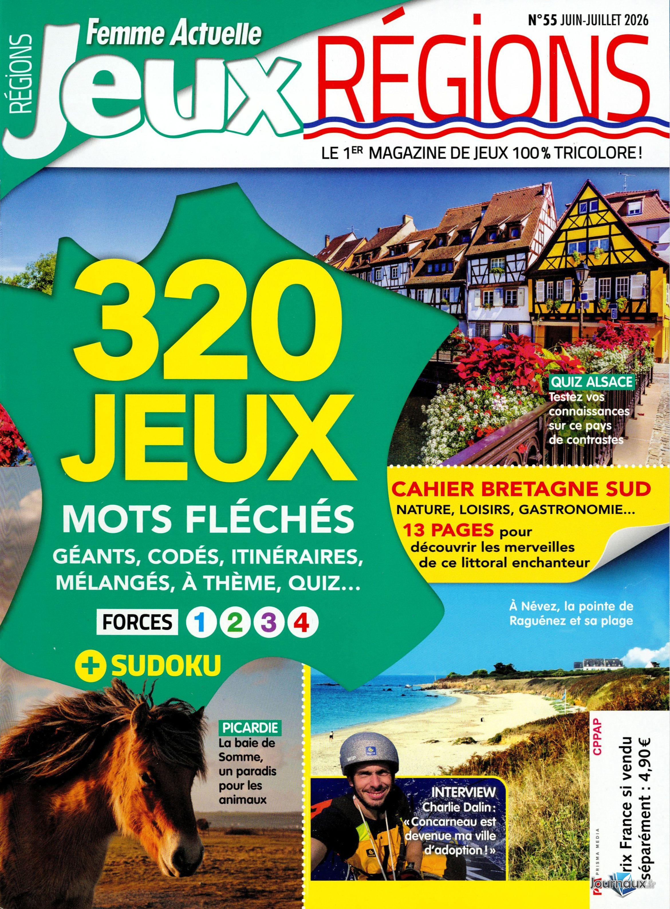 Femme Actuelle Jeux + Femme Actuelle Jeux Régions n° 255 2026-05-12