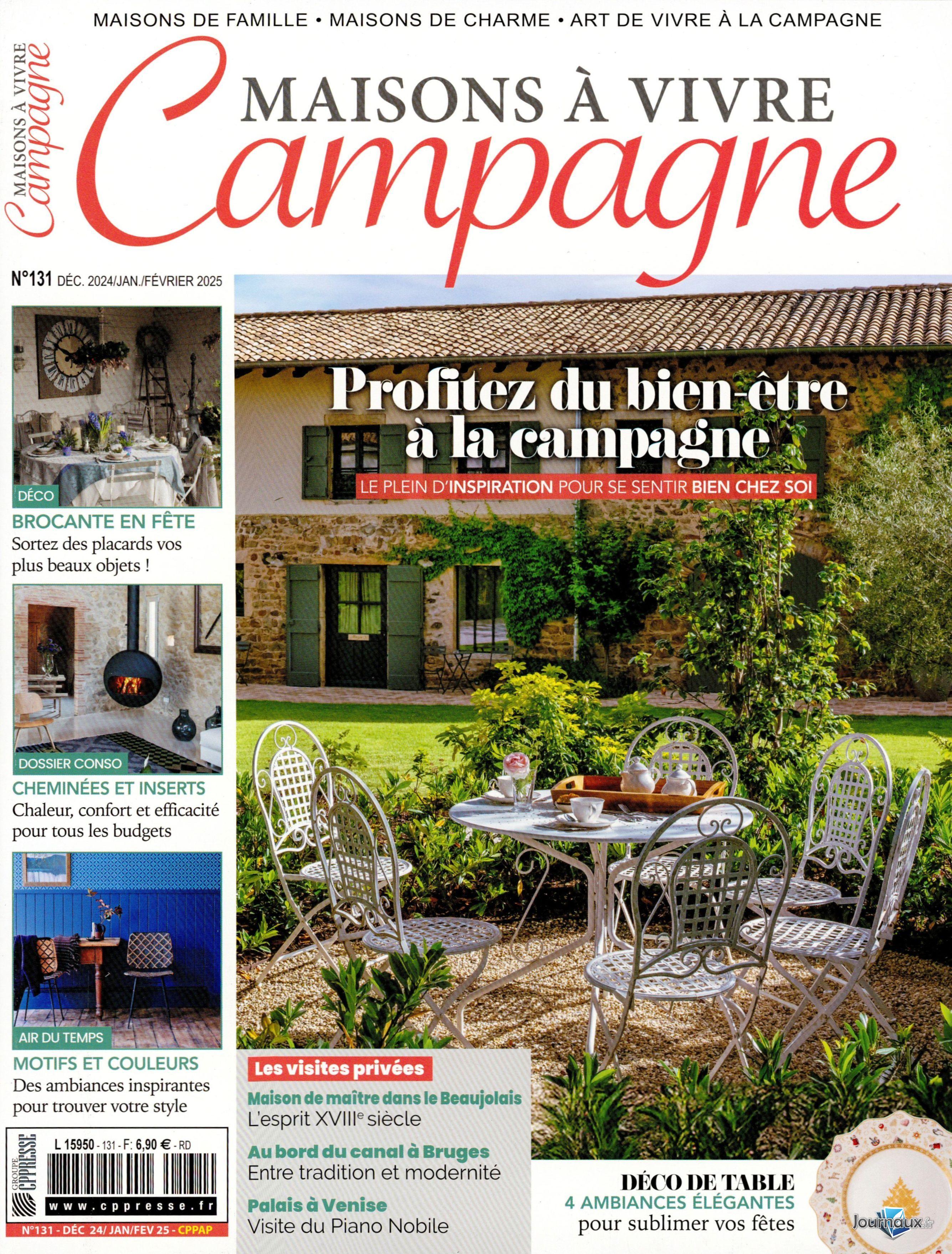Maisons à Vivre + magazine offert n° 61 2026-03-06