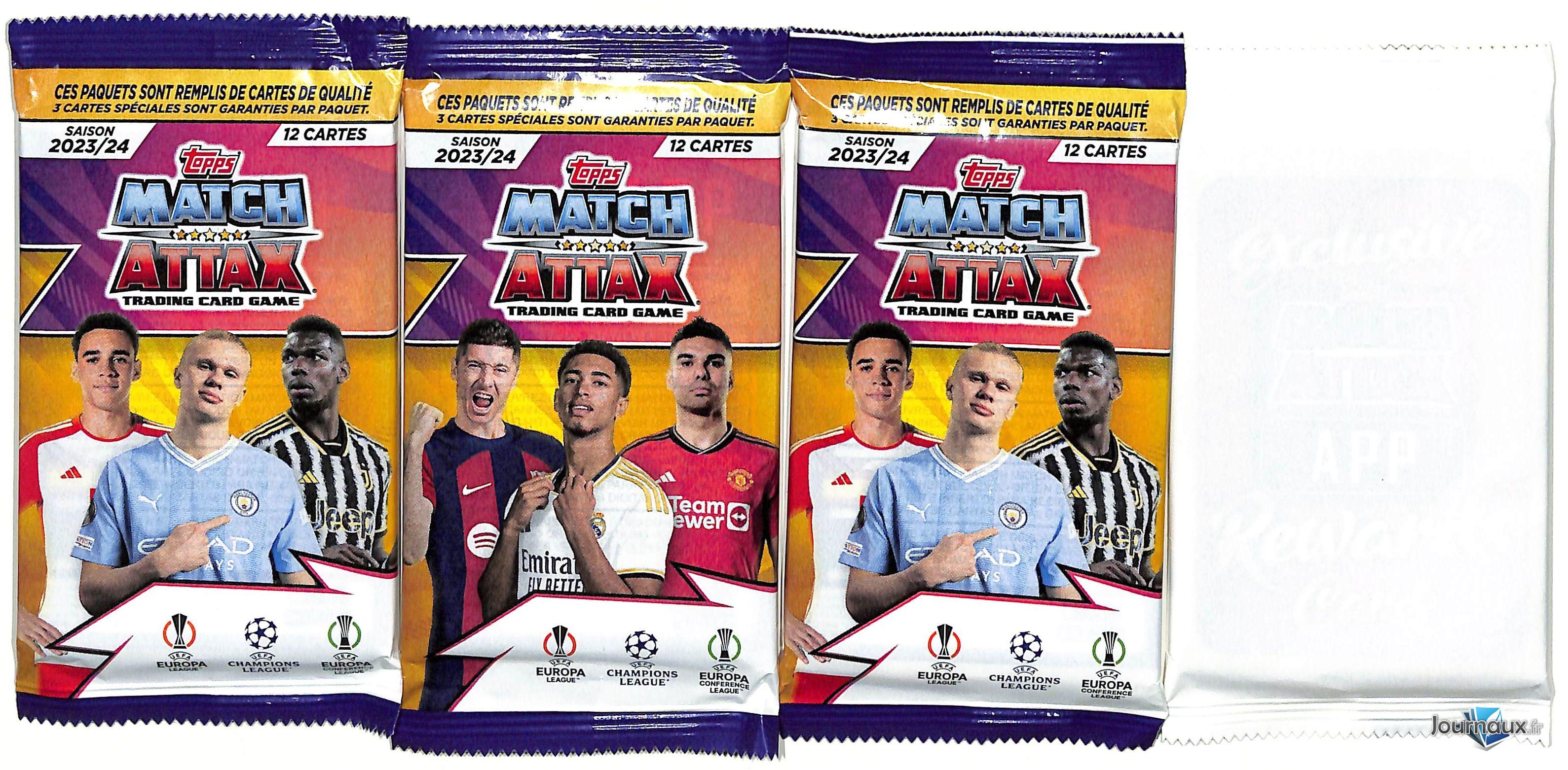 Pack de cartes Match Attax Foot  n° 1 2023-09-23