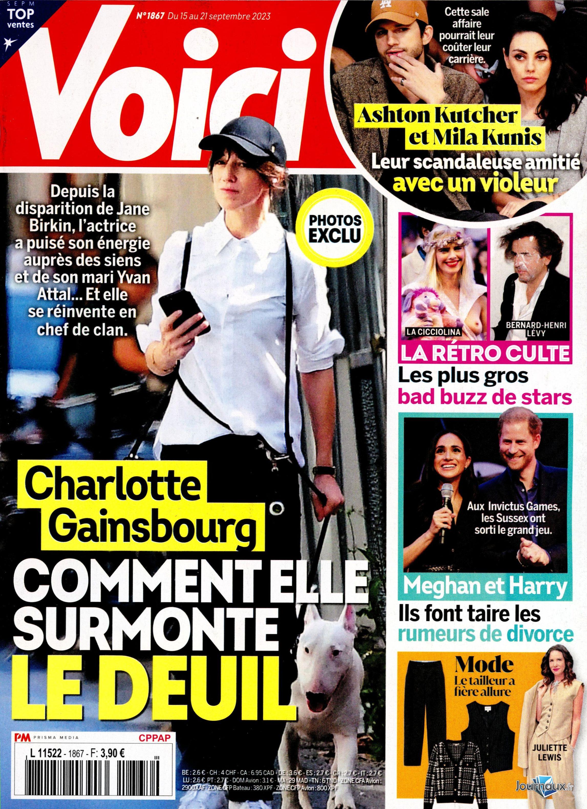 Voici + Femme Actuelle Programme Télé n° 1867 2023-09-18
