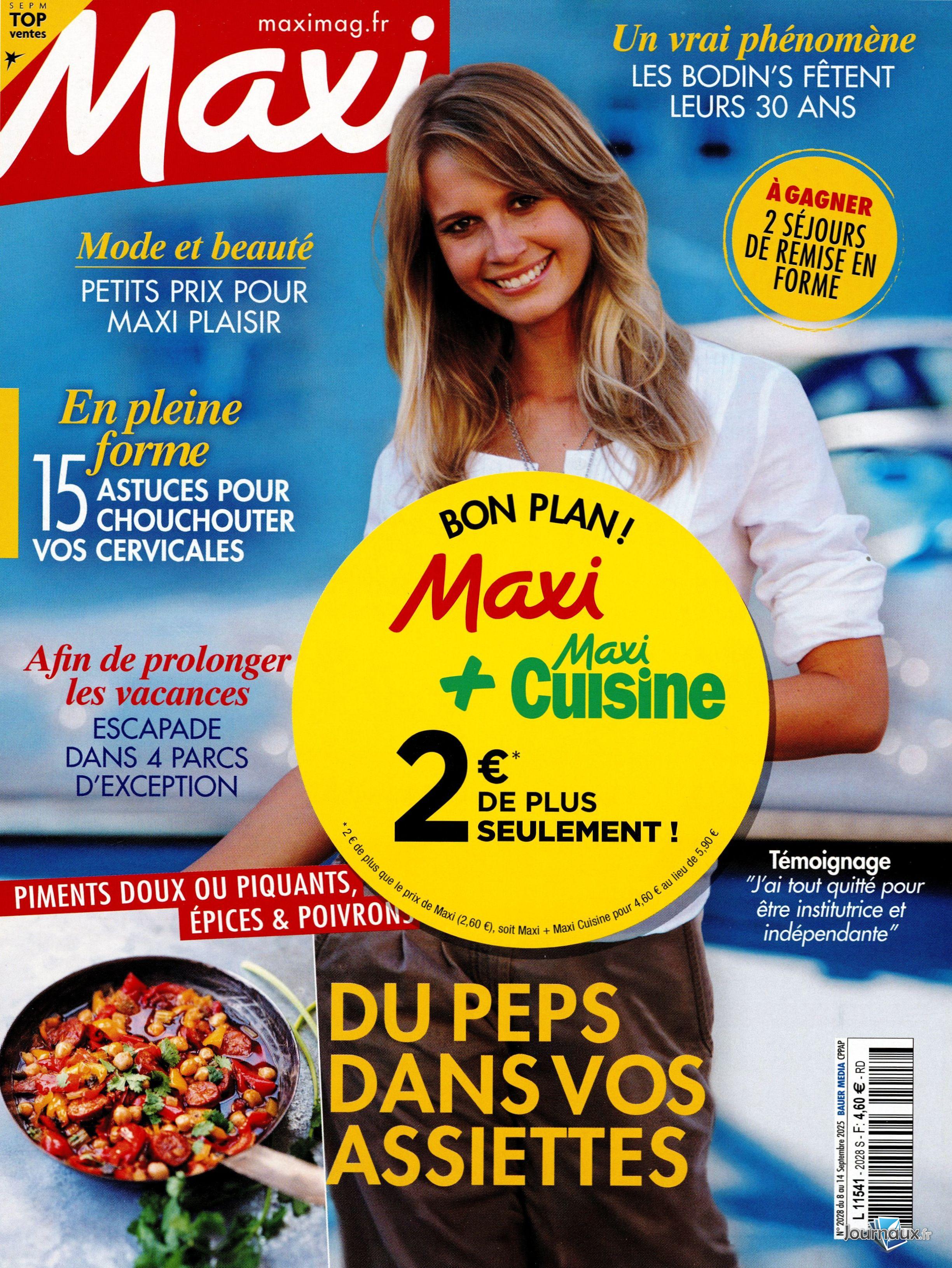 Maxi + Maxi Cuisine n° 2028 2025-09-08