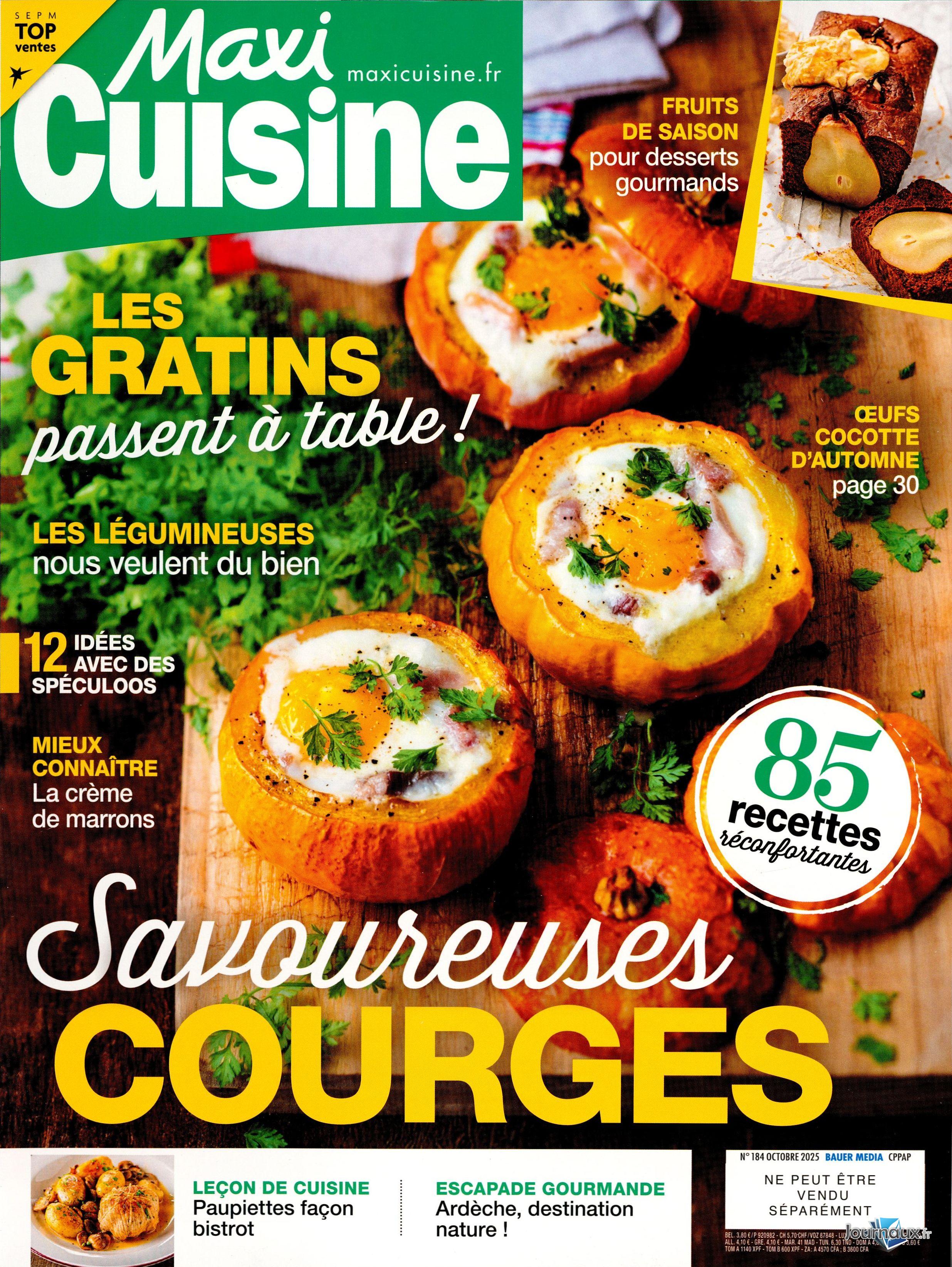 Maxi + Maxi Cuisine n° 2033 2025-10-13