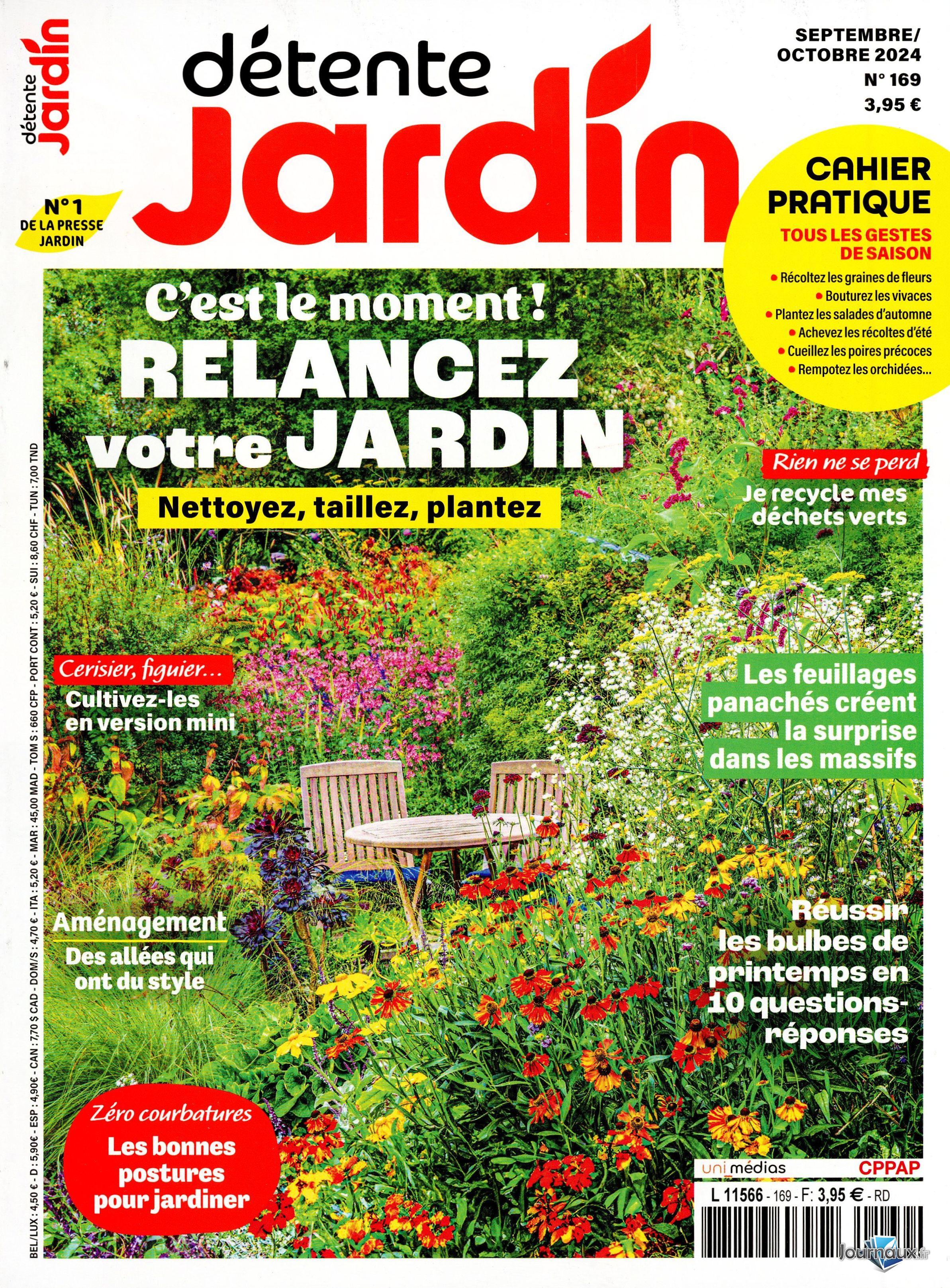Détente Jardin  n° 175 2025-08-27