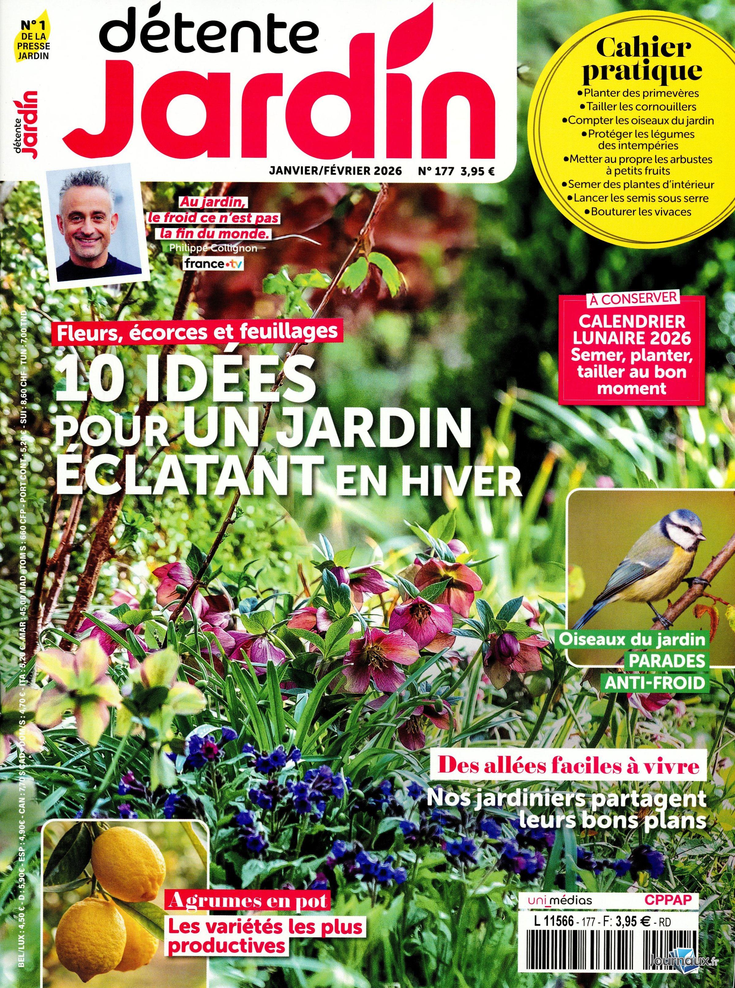 Détente Jardin  n° 177 2025-12-24