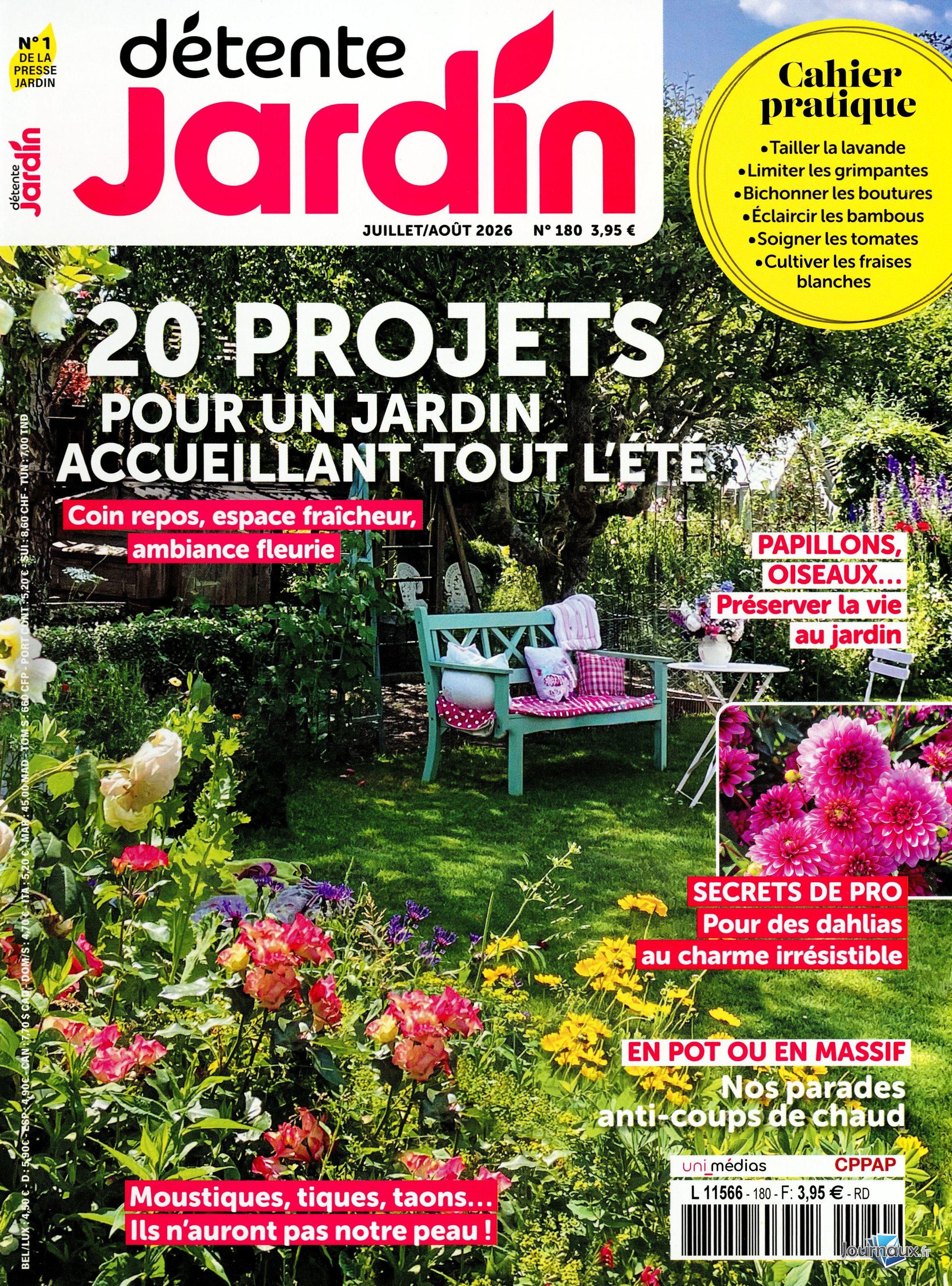 Détente Jardin  n° 180 2026-06-24