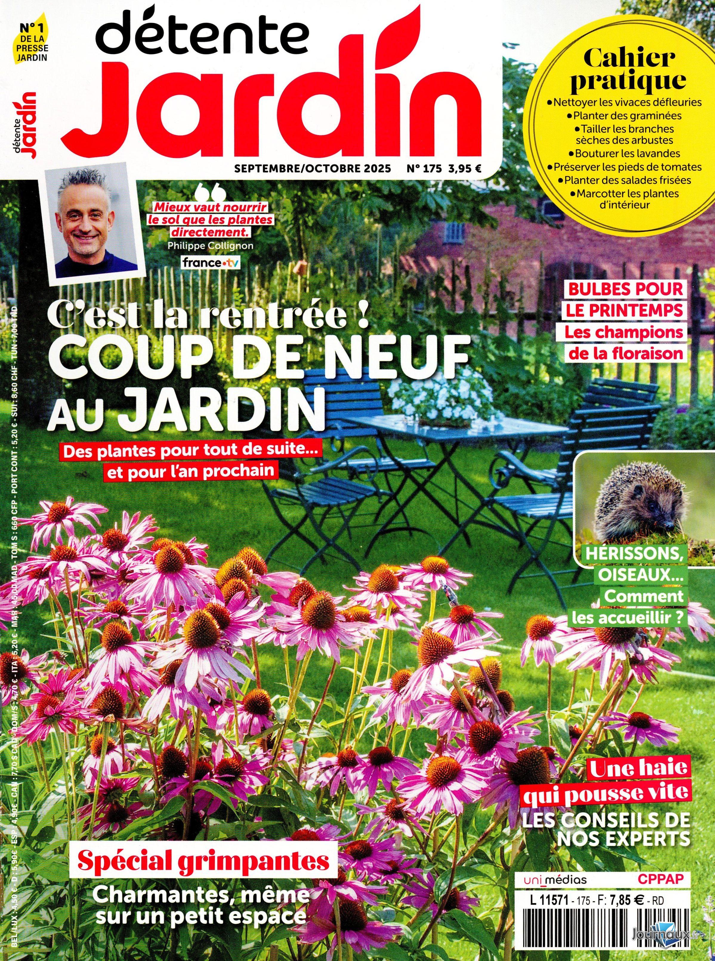 Détente Jardin + Gant de jardinage n° 175 2025-08-27