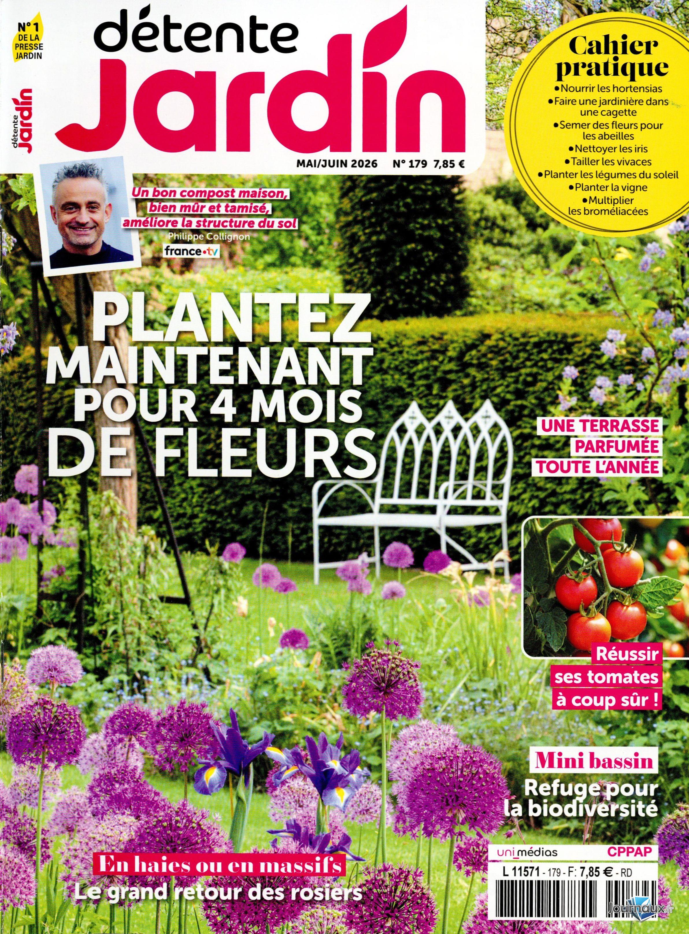 Détente Jardin + transplantoire n° 179 2026-04-22