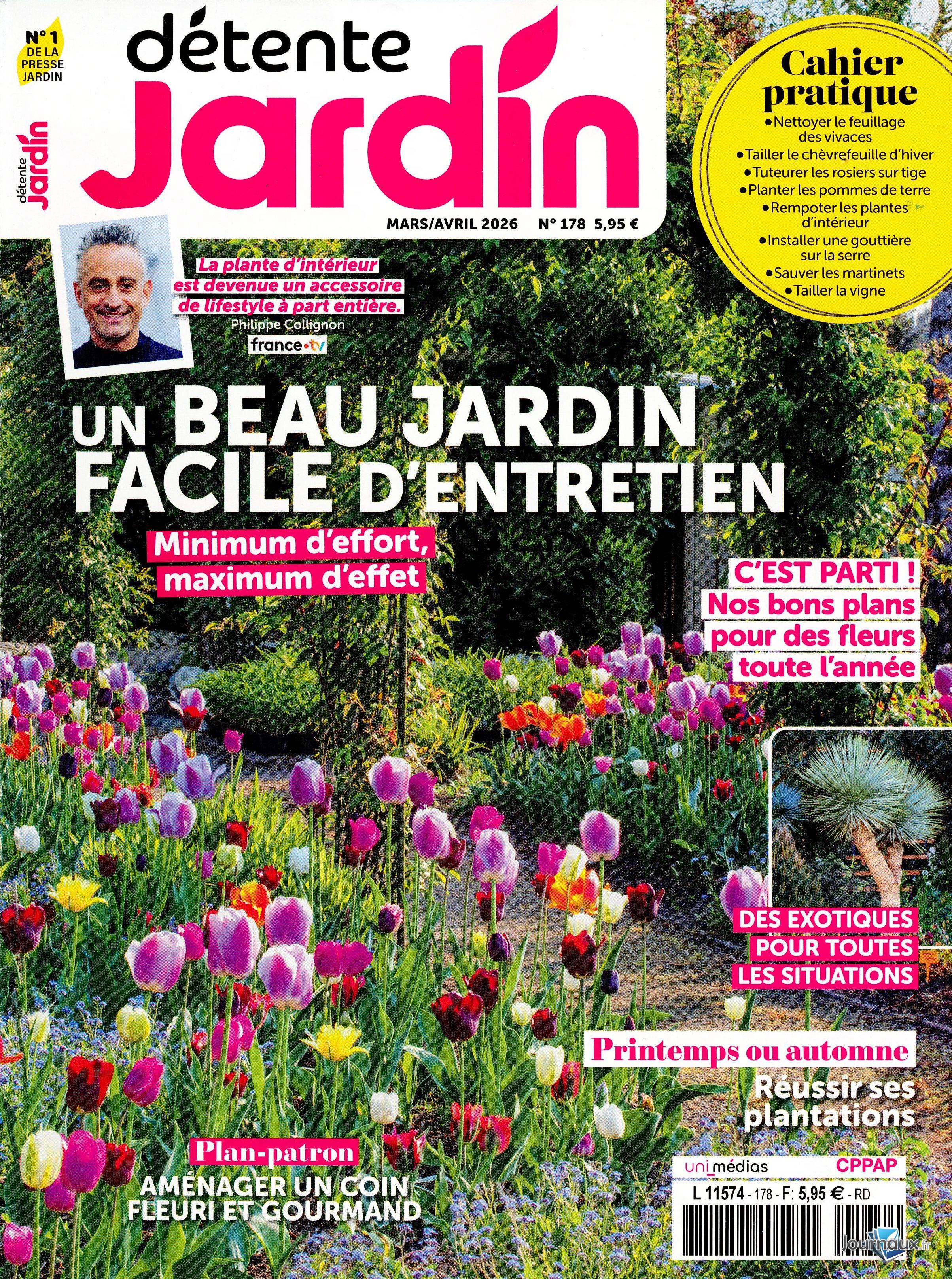 Détente Jardin + Livre n° 178 2026-02-25