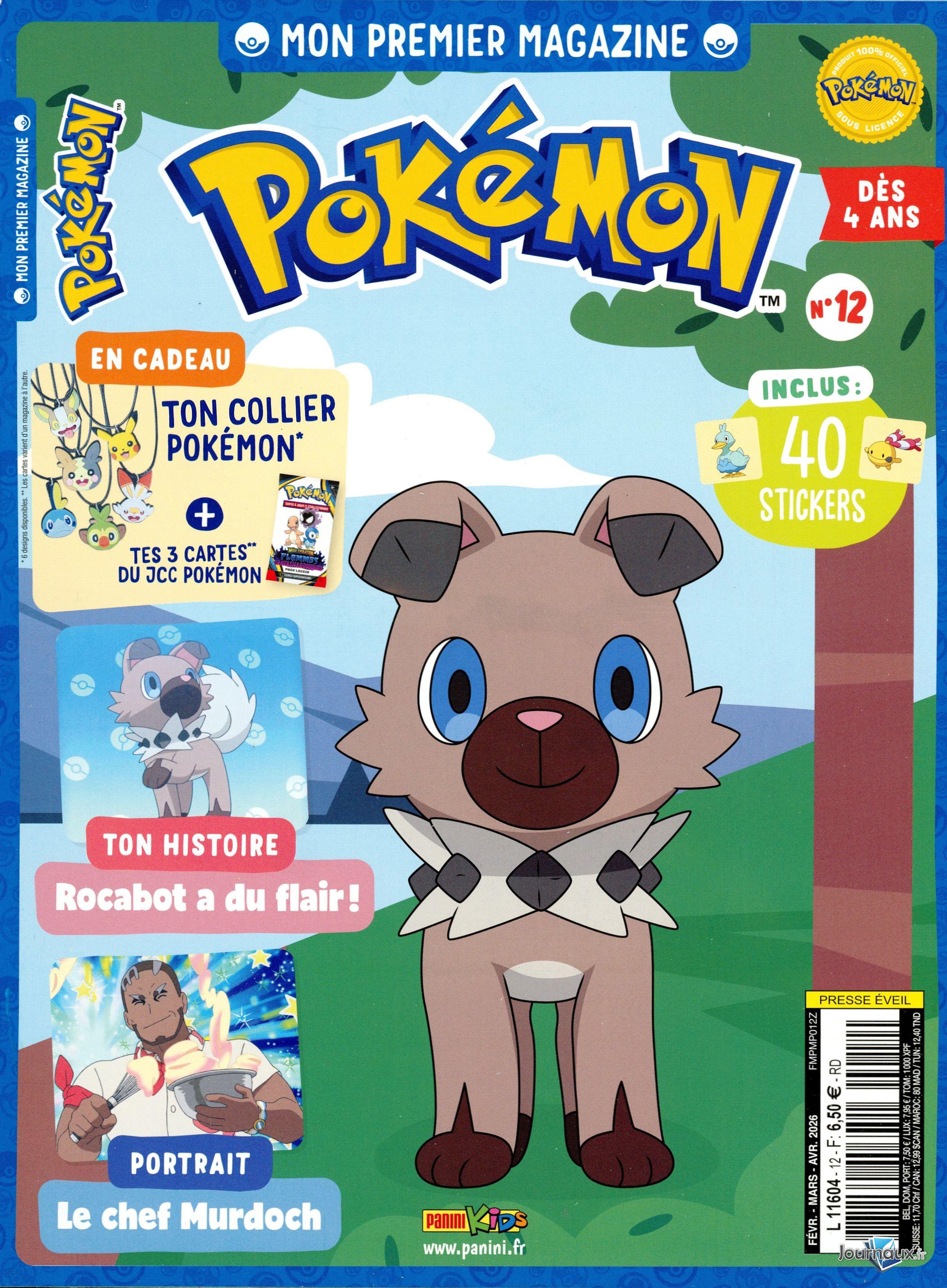 Mon Premier Magazine Pokémon n° 12 2026-02-07