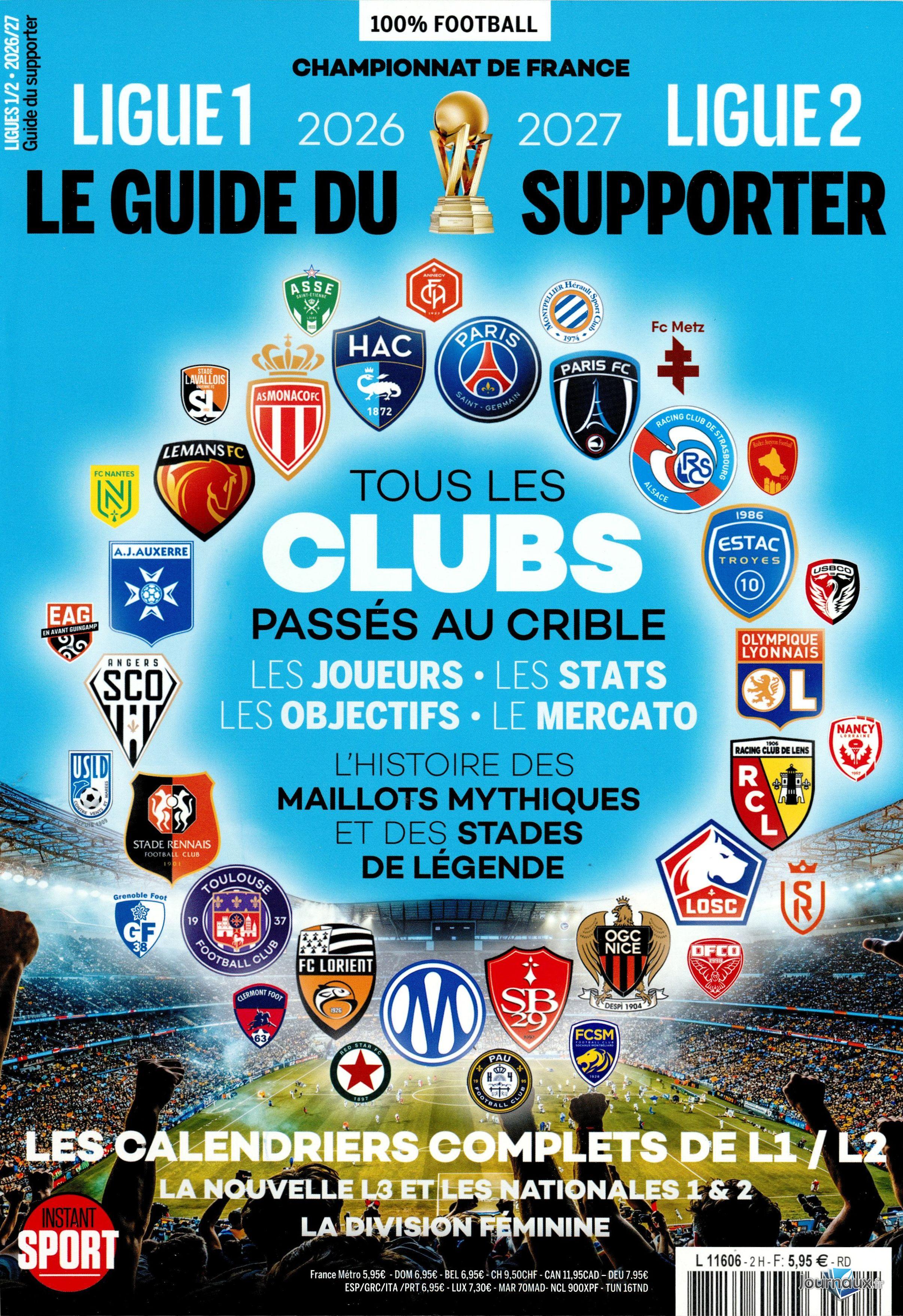 Instant Sport - Guide du supporter n° 2 2026-07-11