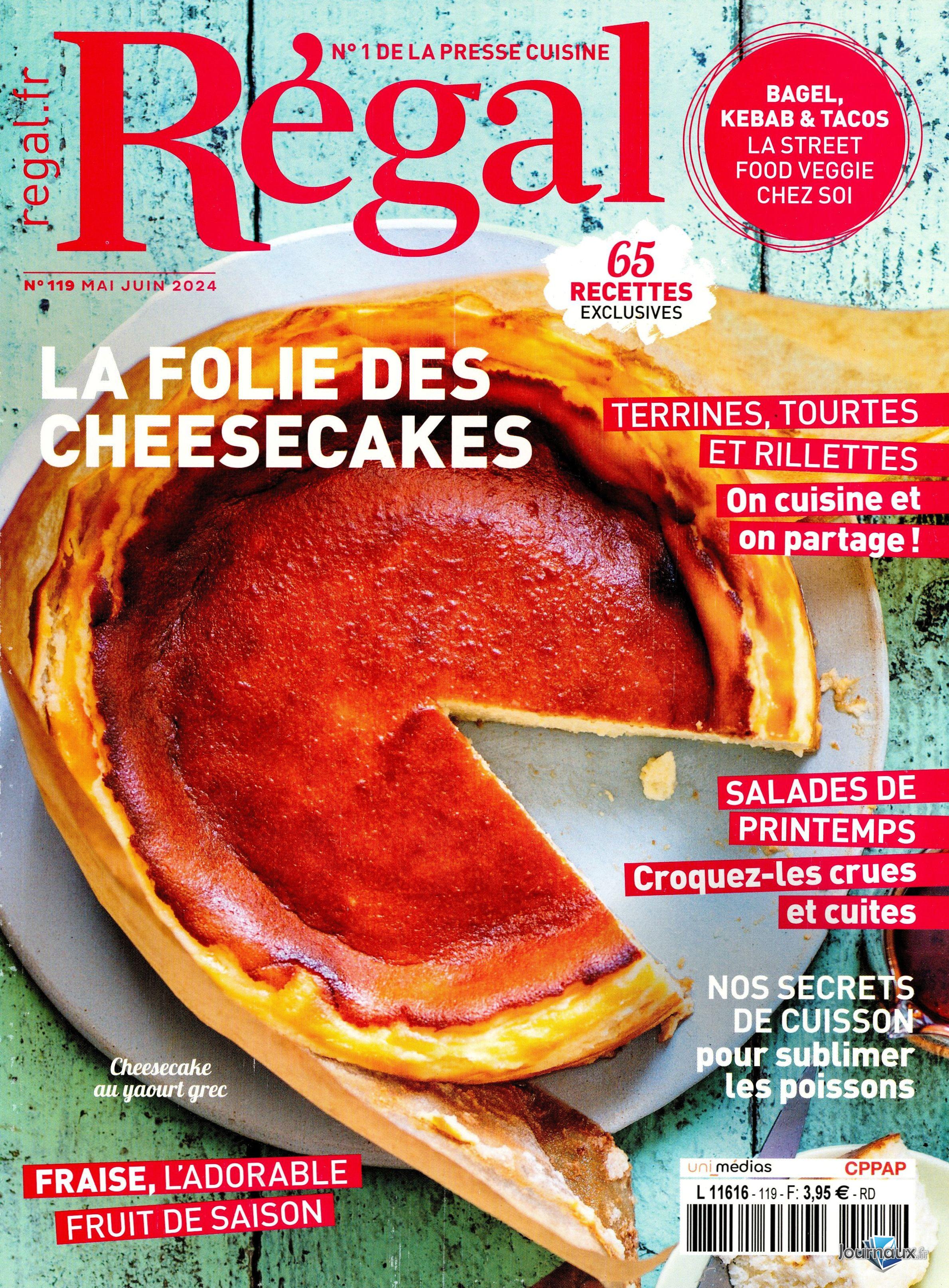 Régal + 1 ancien numéro + une vinaigrette n° 125 2025-04-30