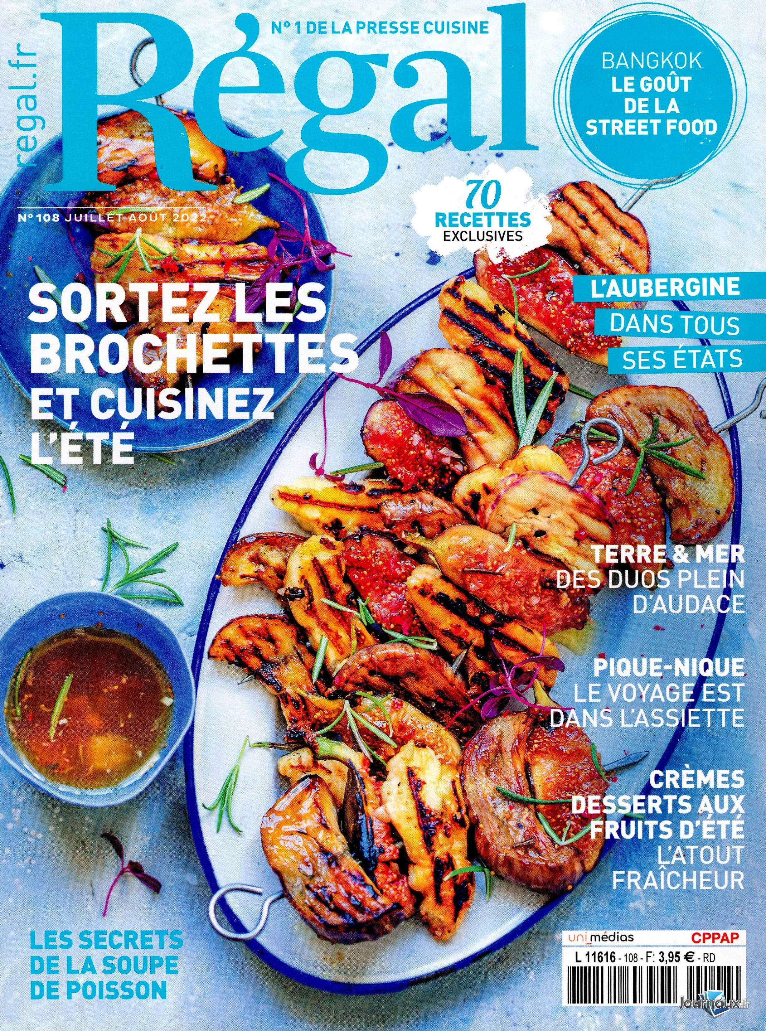 Régal + 1 ancien numéro + une vinaigrette n° 126 2025-07-01