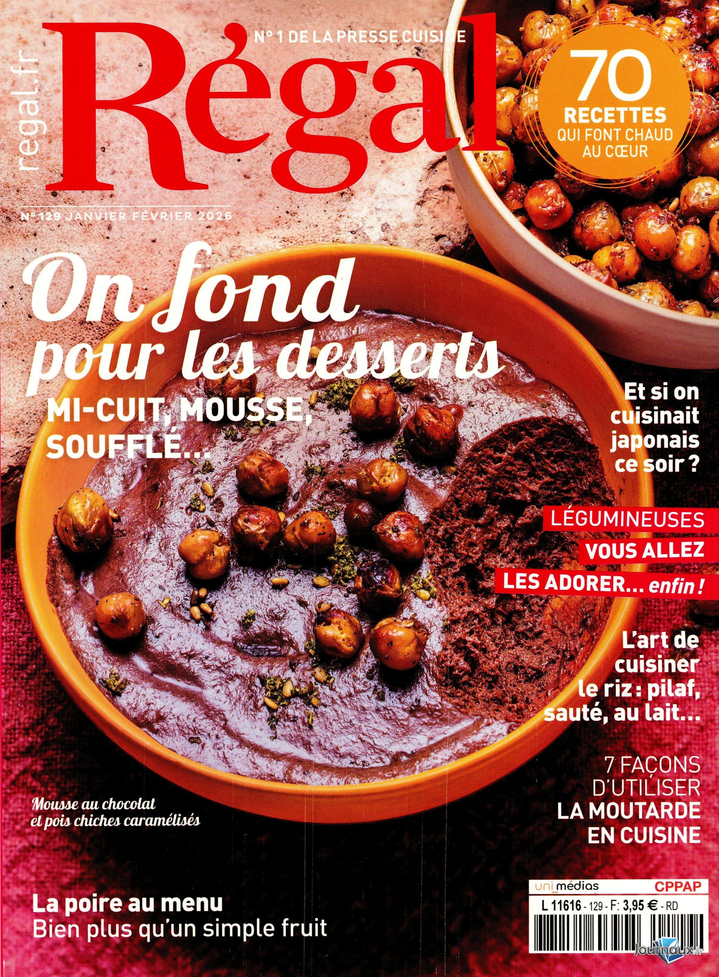 Régal n° 129 2026-01-02