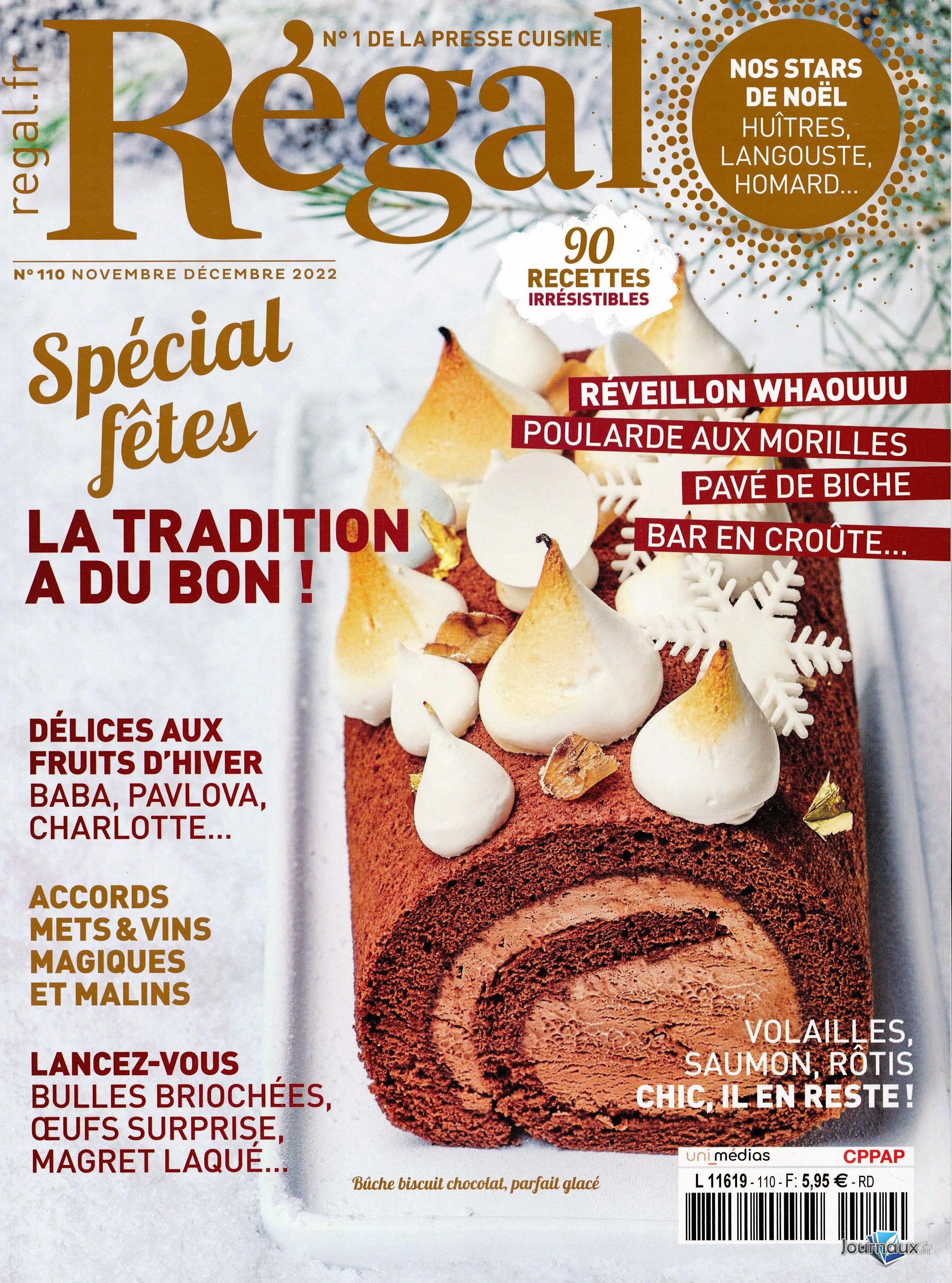 Régal + Livre n° 110 2022-11-04
