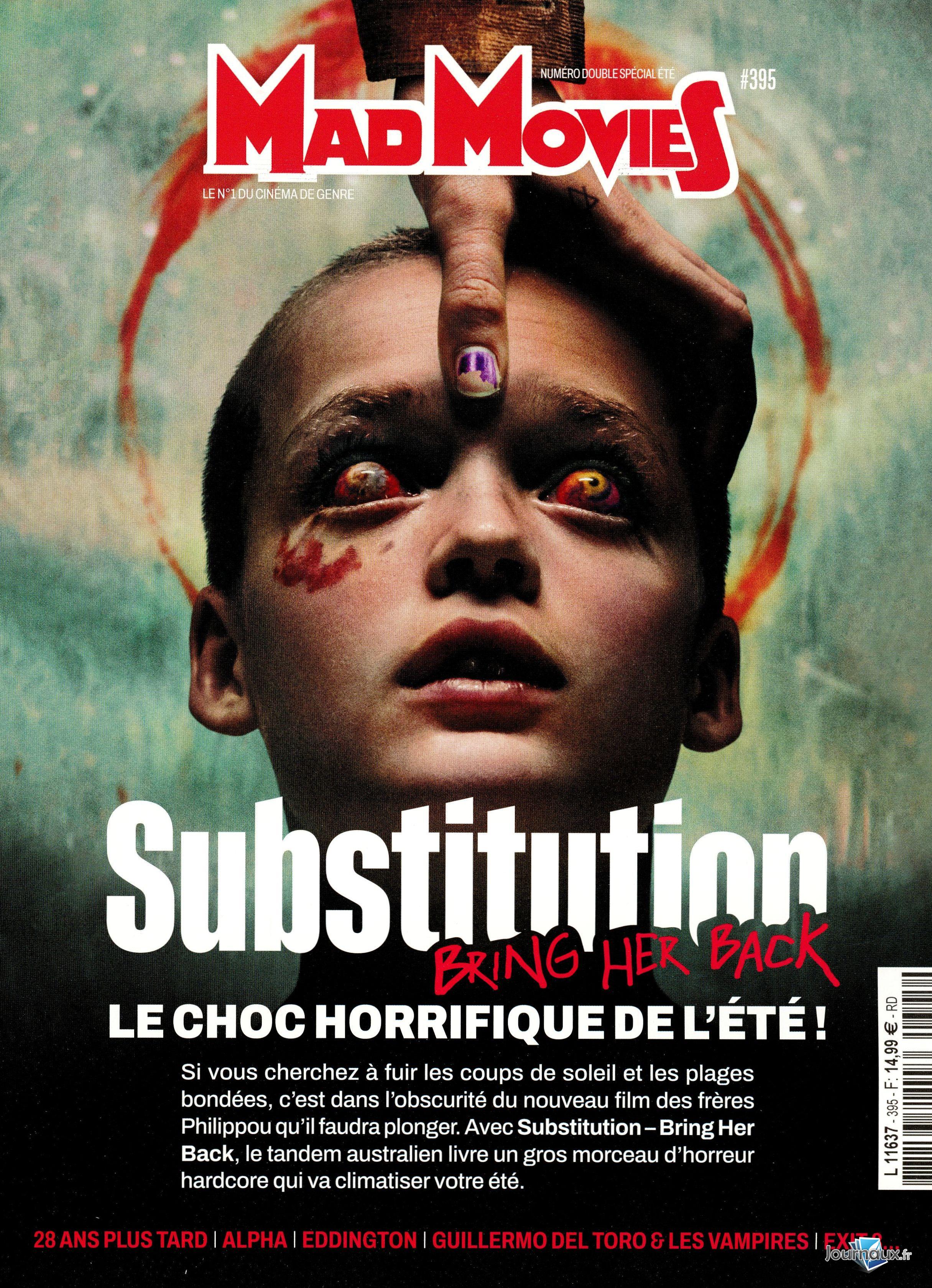 Mad Movies + DVD n° 395 2025-07-16
