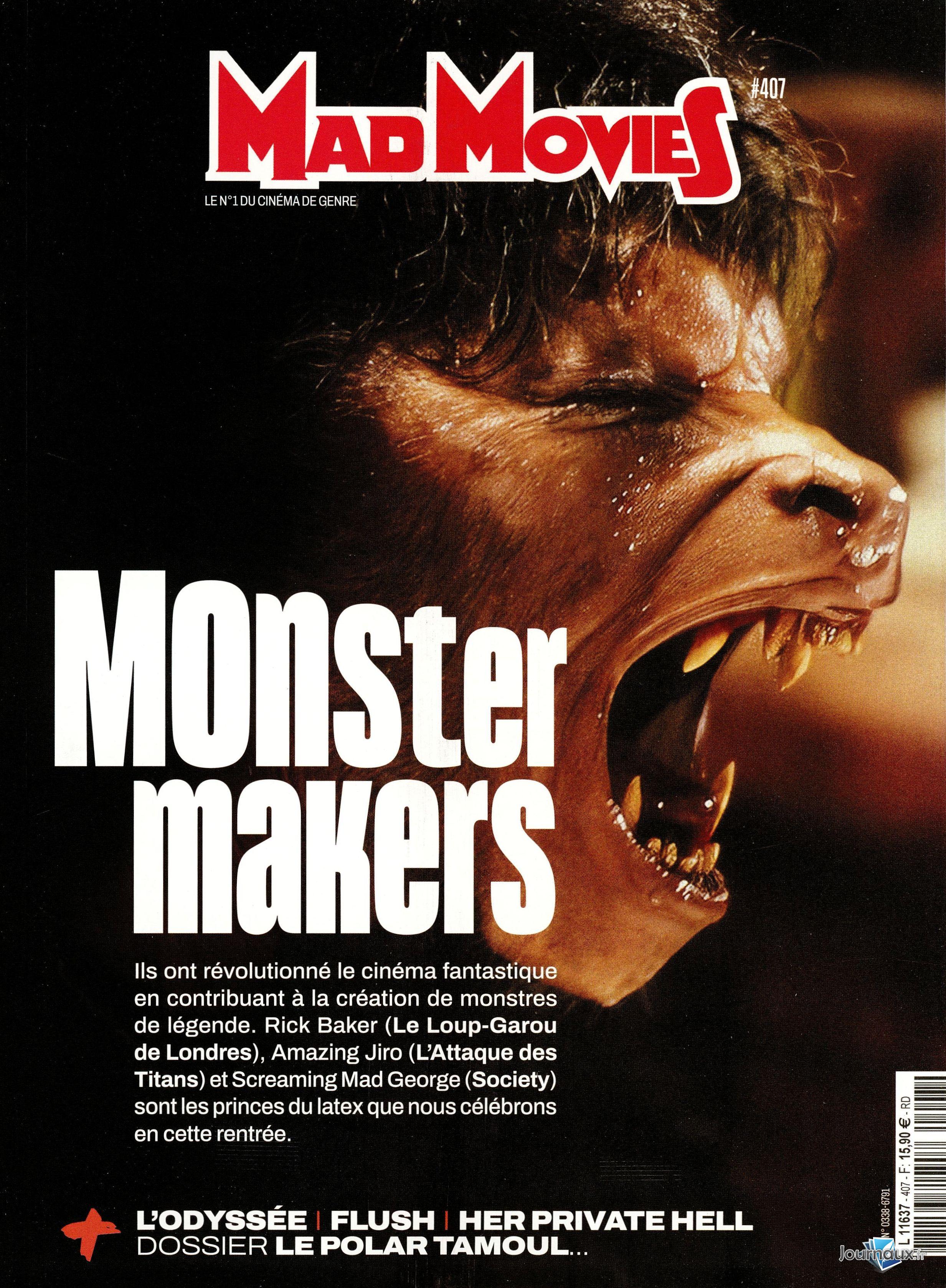 Mad Movies + DVD n° 407 2026-09-11