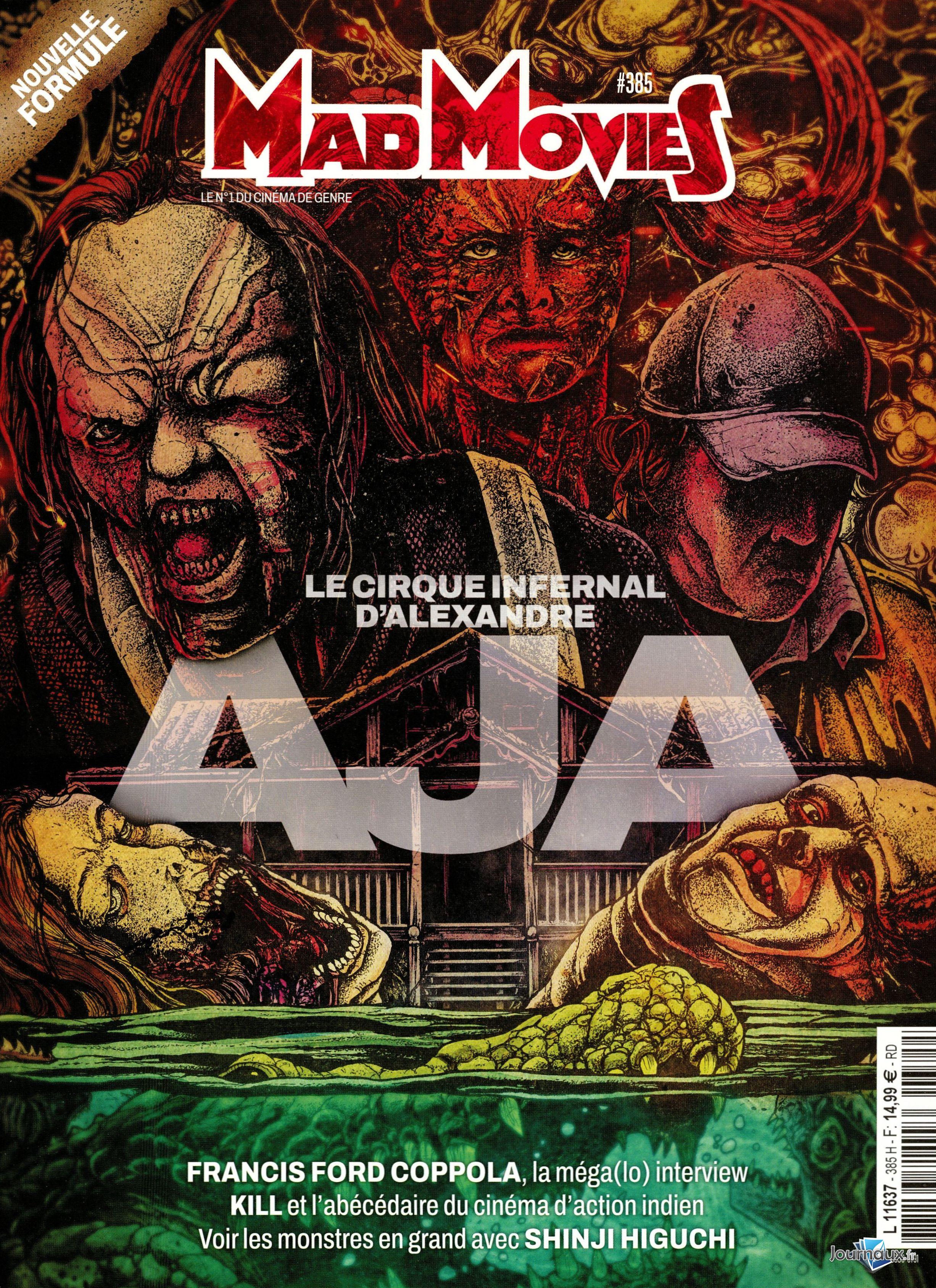 Mad Movies + DVD  n° 385 2024-09-12
