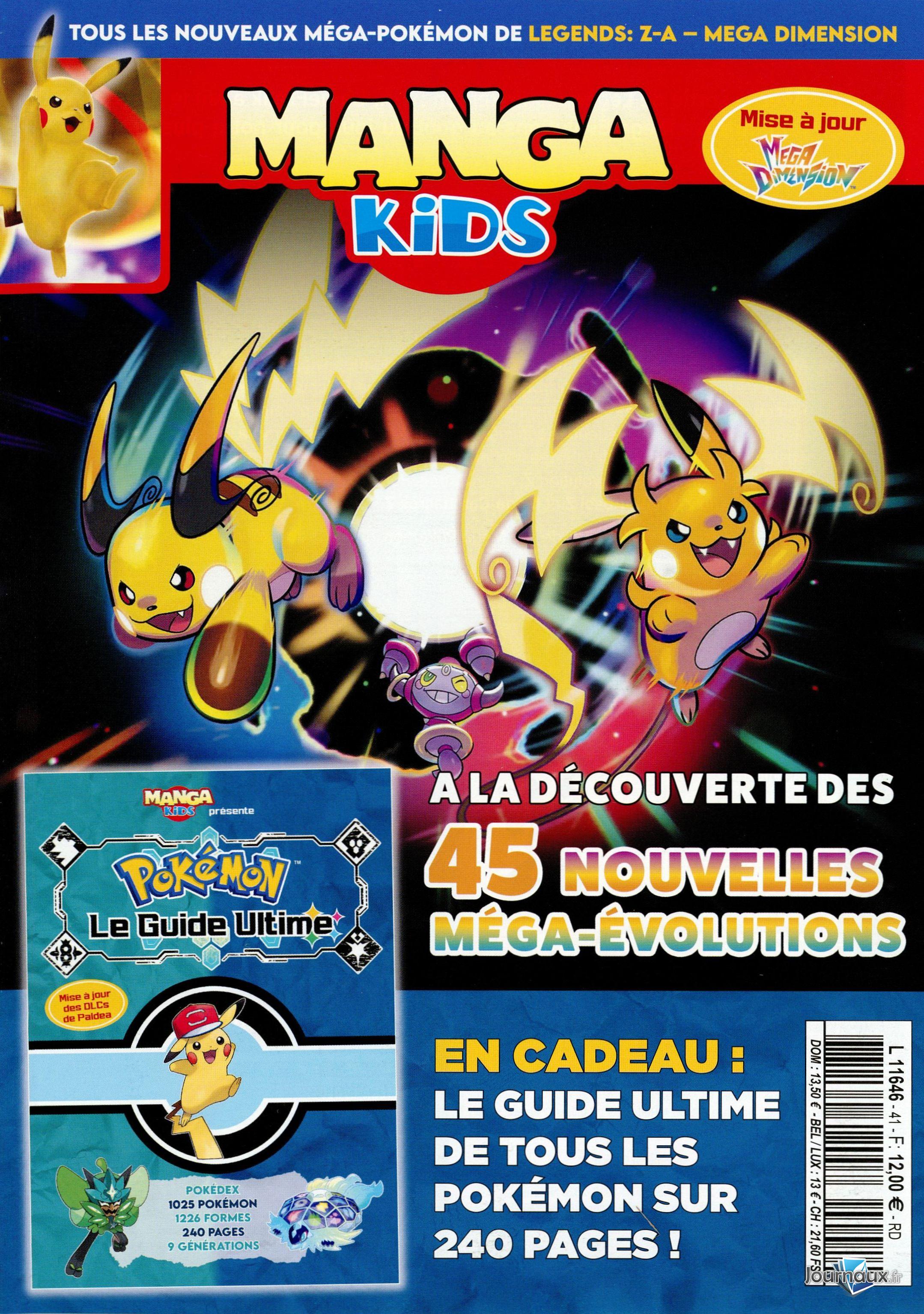 Manga Kids Parade Super- Pokémon n° 41 2026-04-21