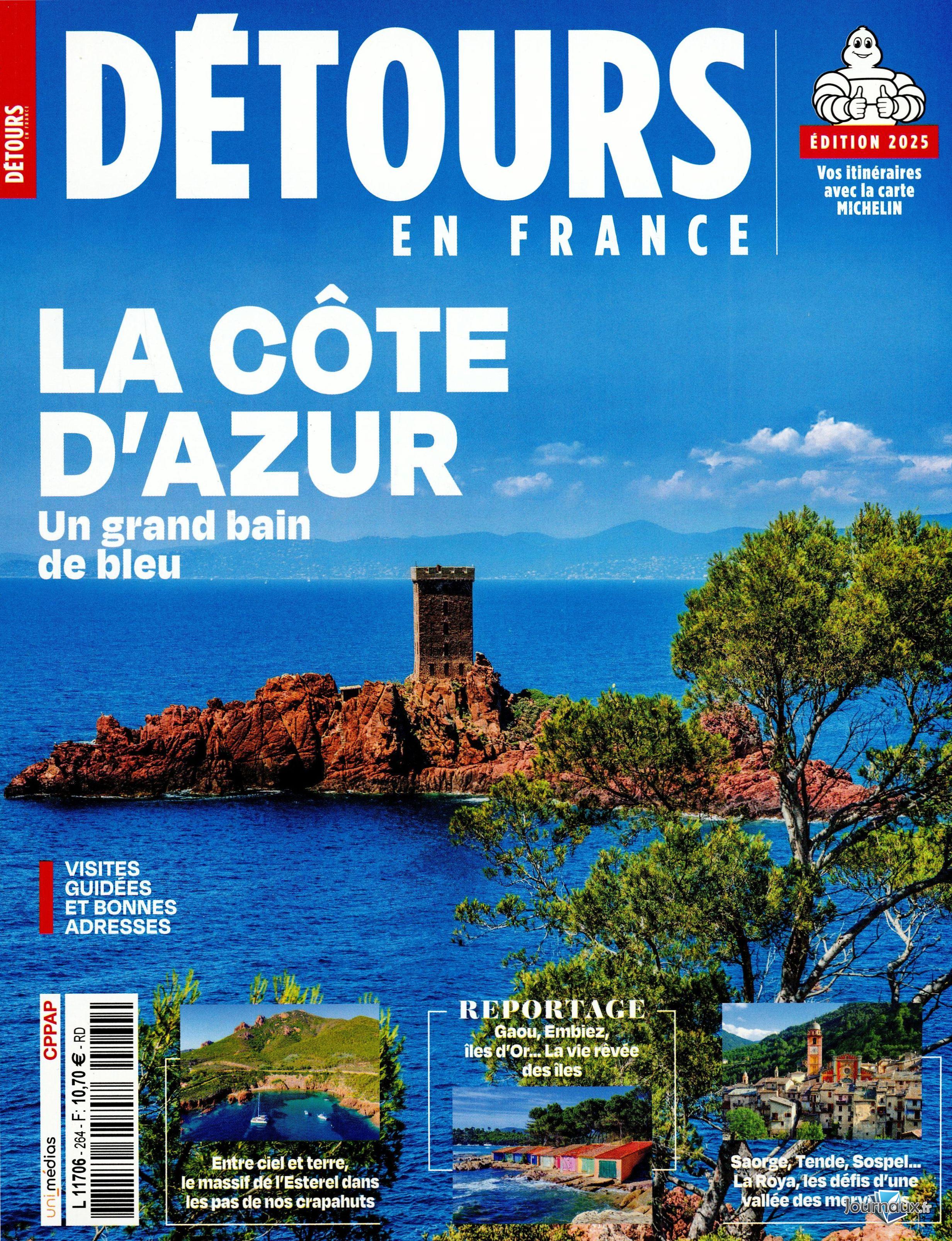 Détours en France + Guide Vert Michelin n° 264 2025-05-21
