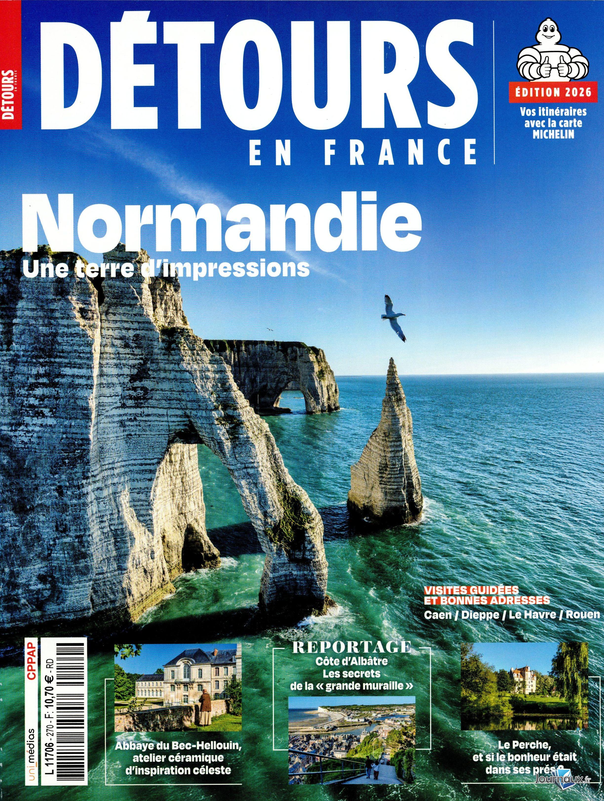 Détours en France + Guide Vert Michelin n° 270 2026-03-04