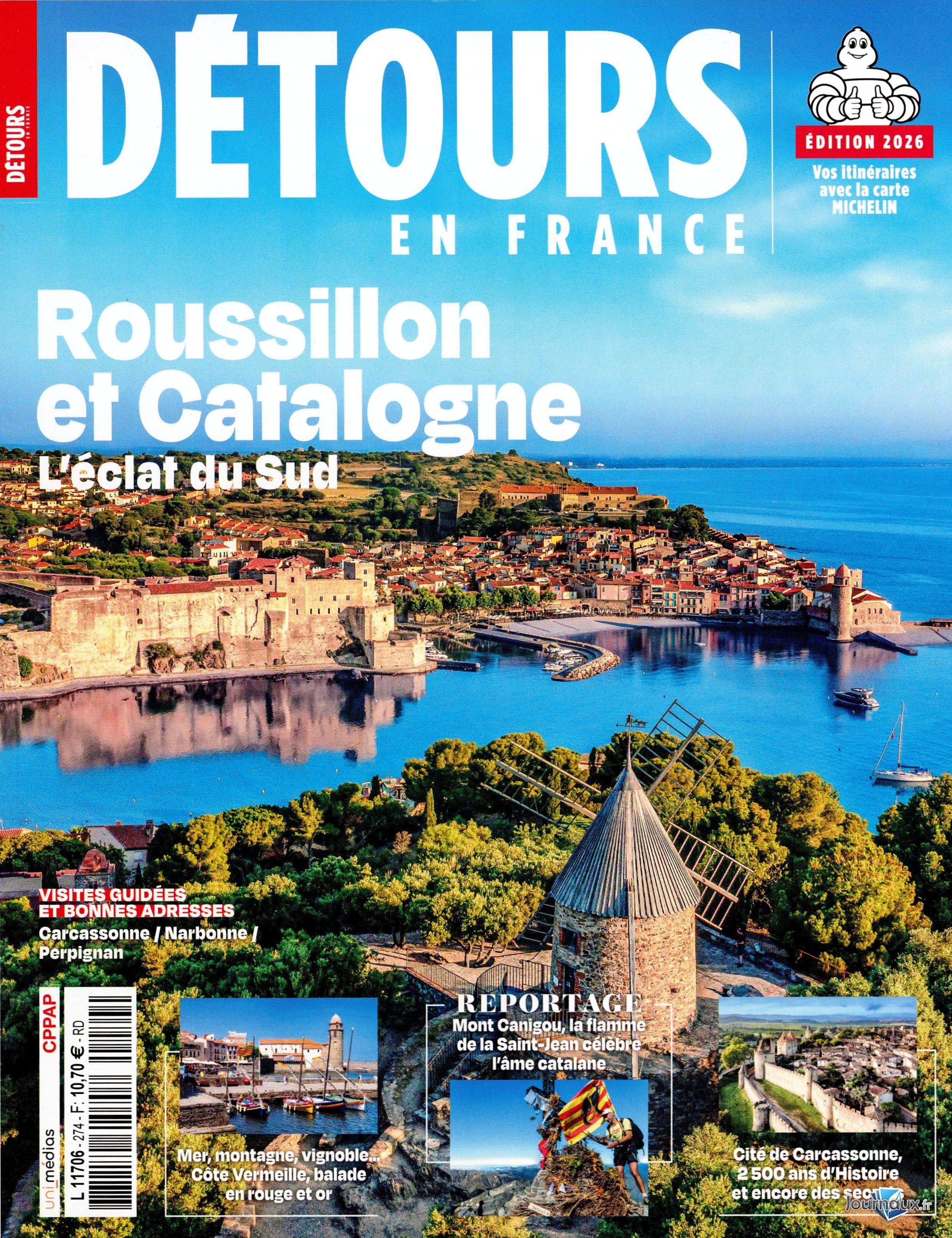 Détours en France + Guide Vert Michelin n° 274 2026-09-02