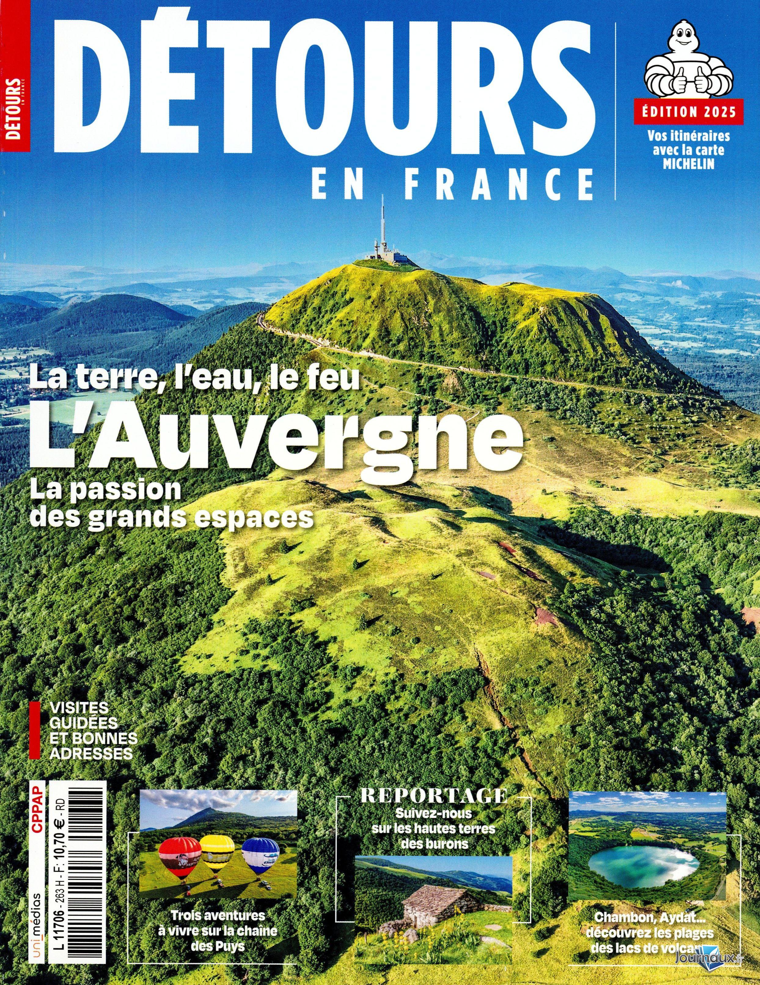 Détours en France + Guide Vert Michelin n° 263 2025-04-10