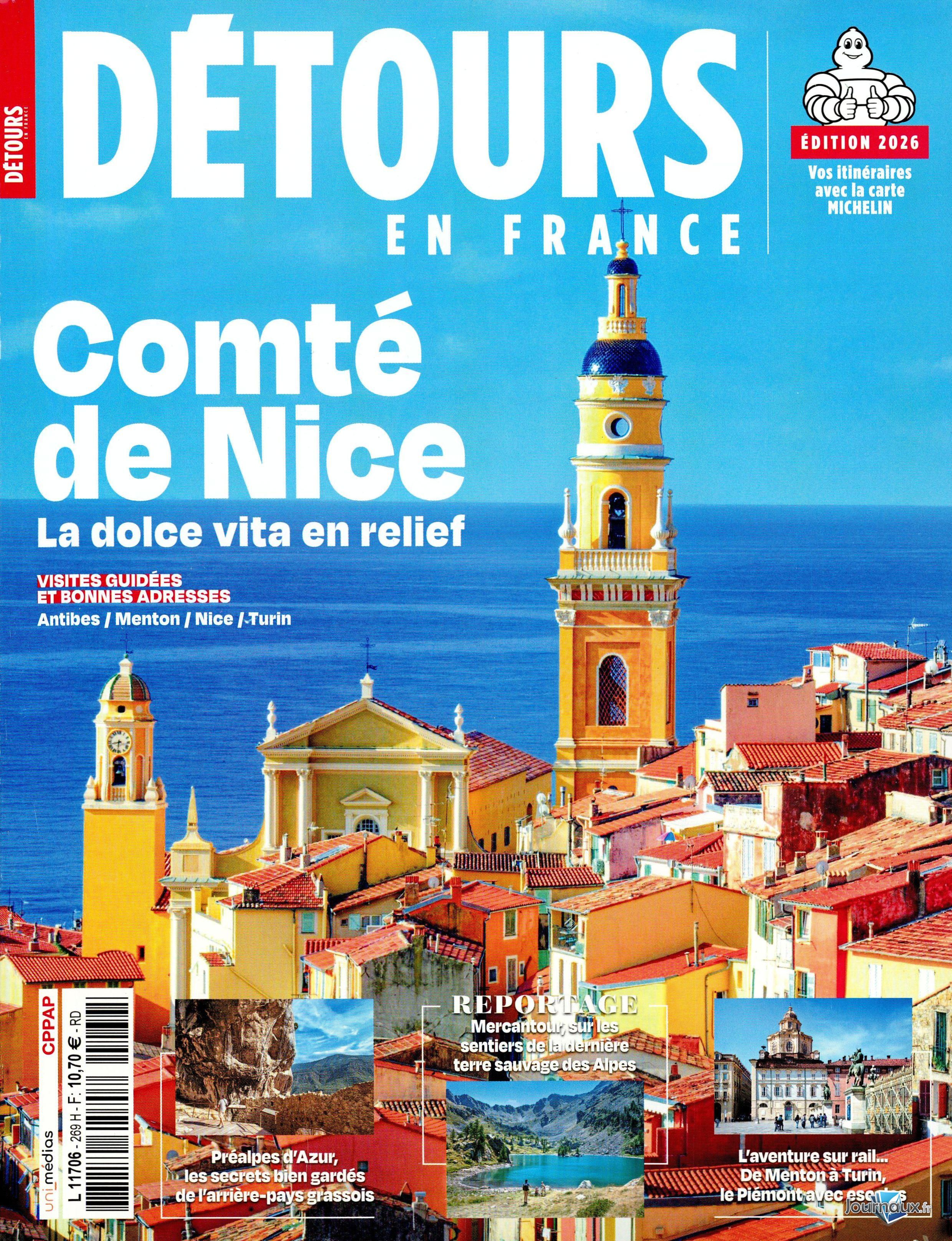 Détours en France + Guide Vert Michelin n° 269 2026-01-14