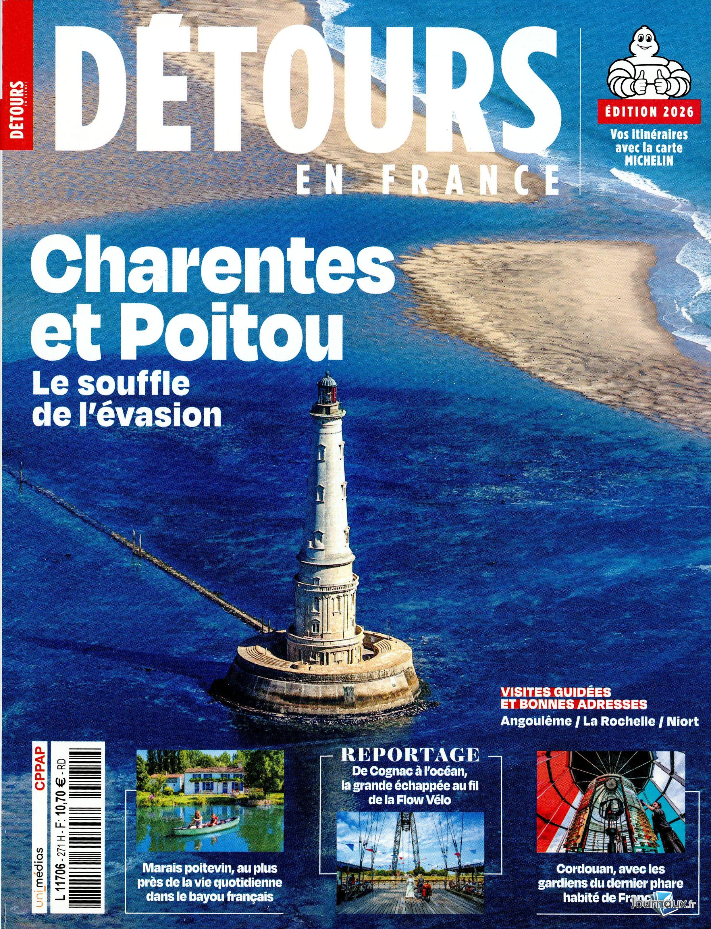 Détours en France + Guide Vert Michelin n° 271 2026-04-09