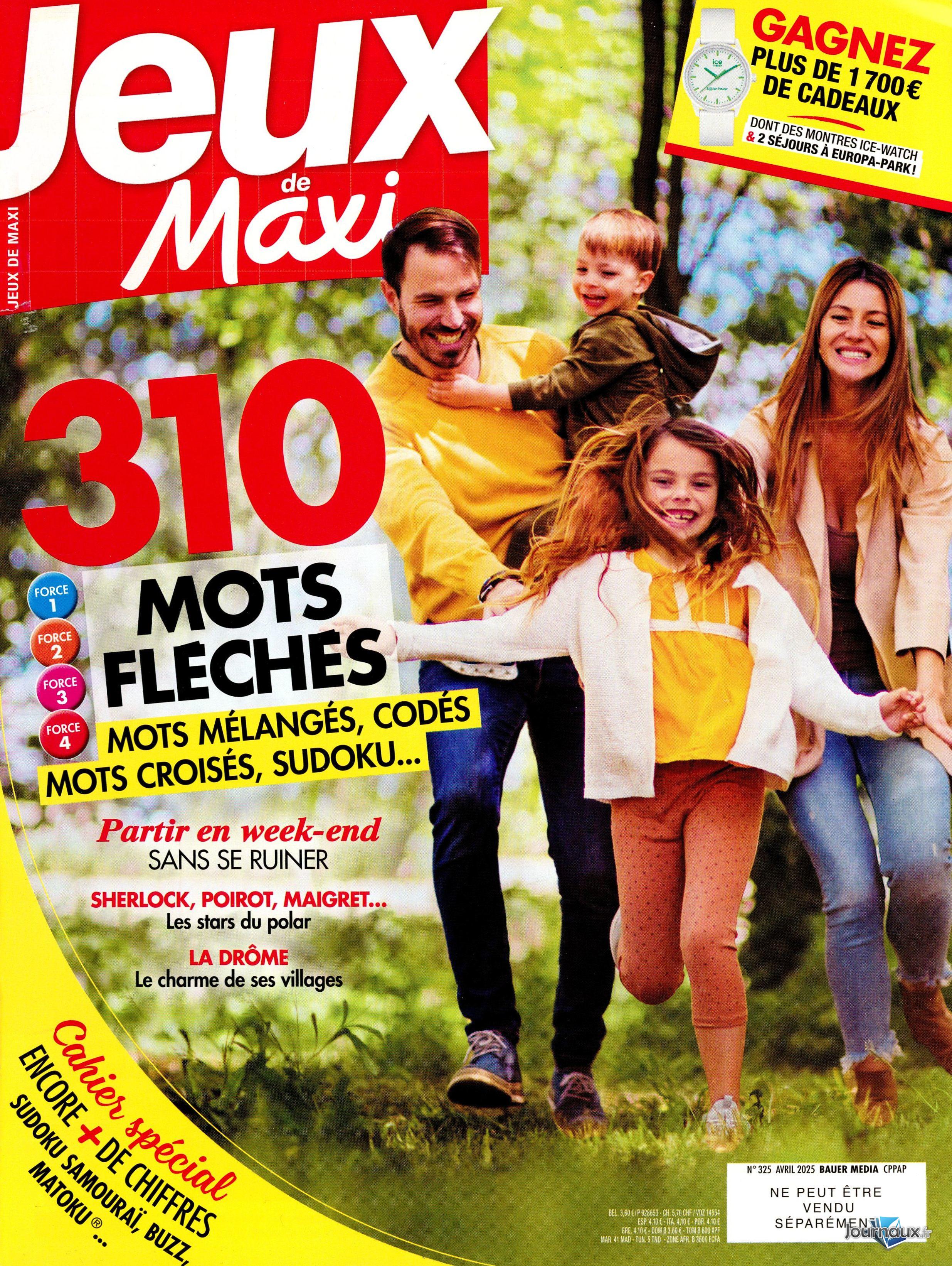 Maxi + Les Jeux de Maxi n° 2007 2025-04-14