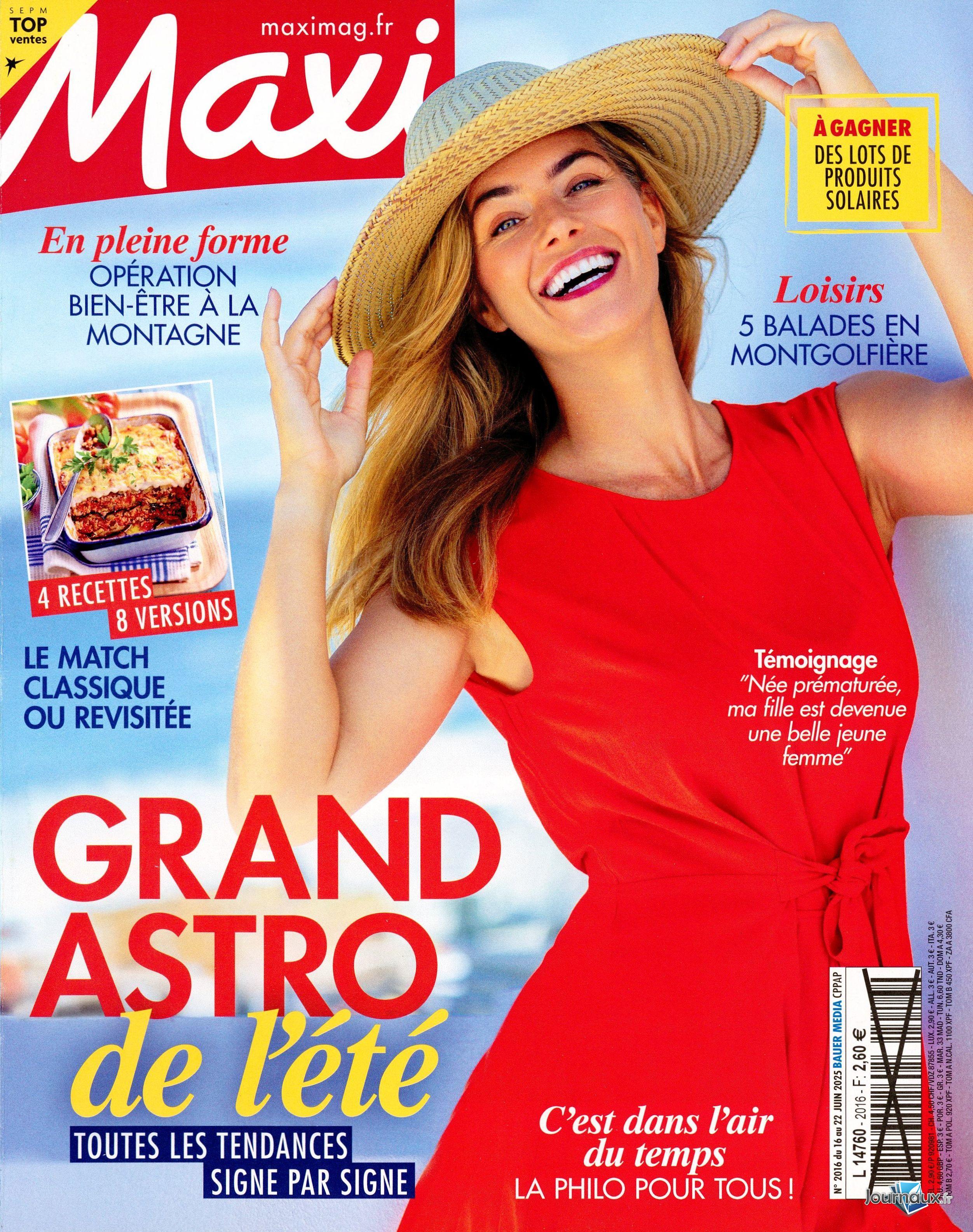 Maxi + Les Jeux de Maxi n° 2016 2025-06-16