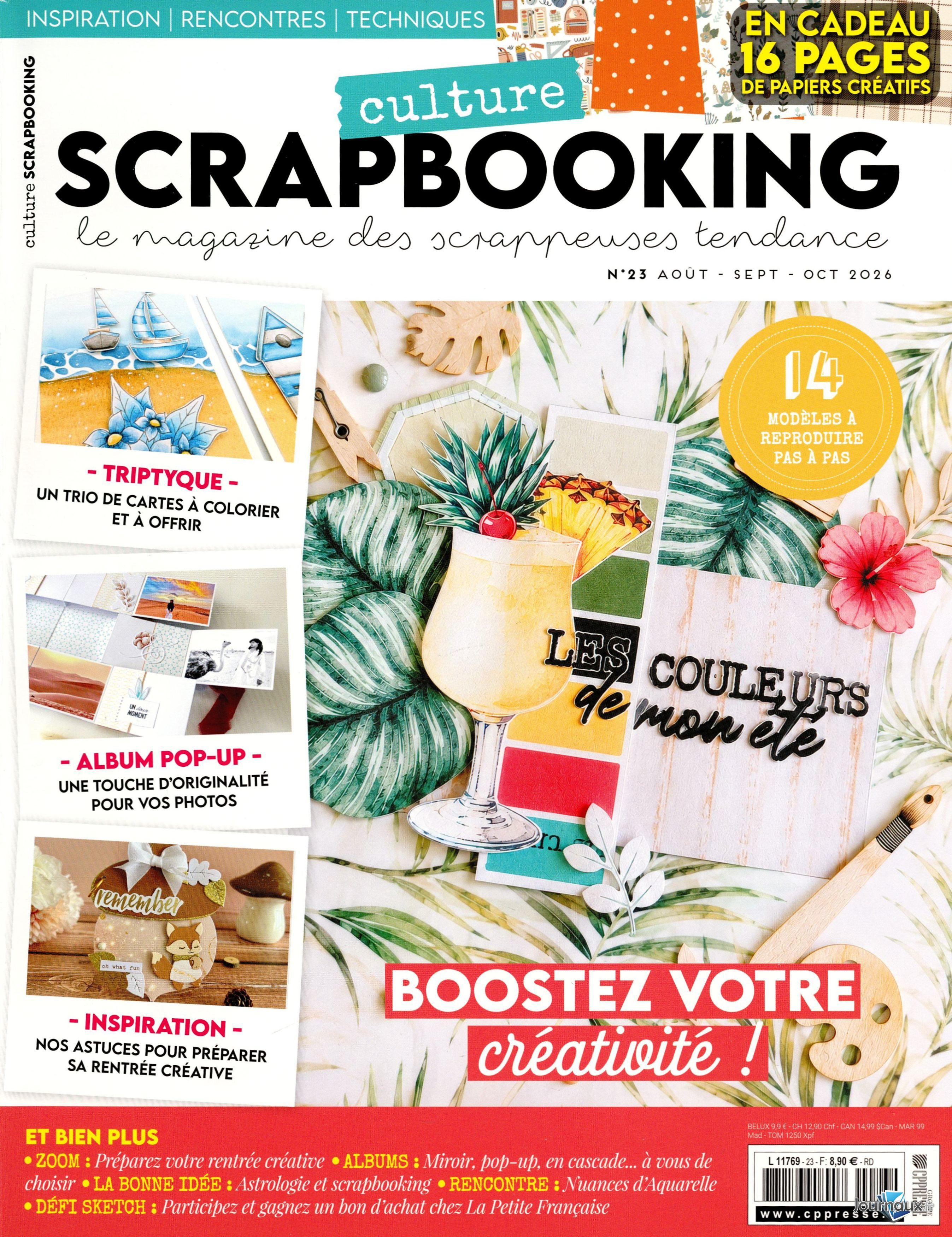 Culture Scrapbooking + numéro offert n° 23 2026-08-05