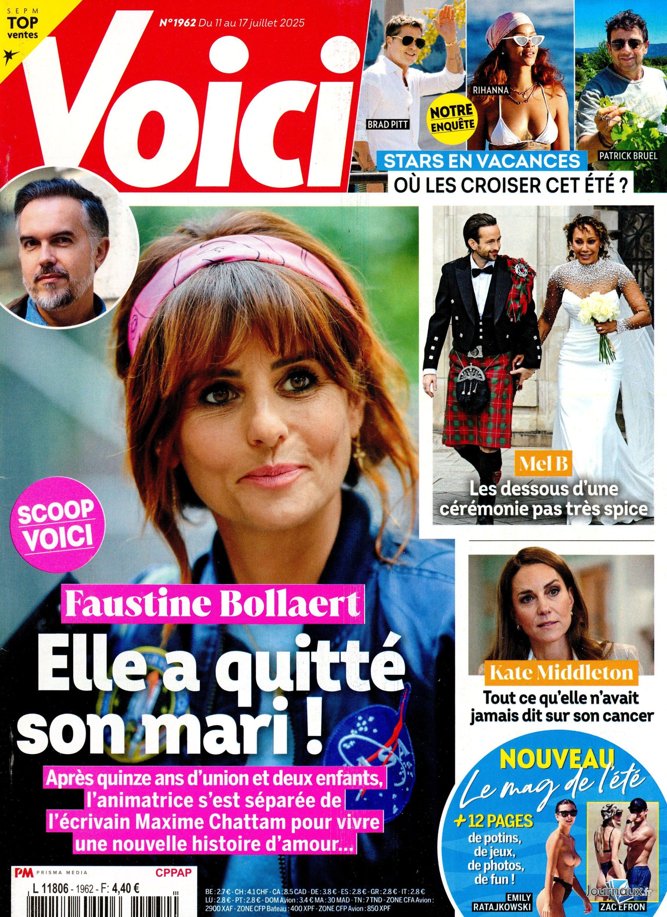 Voici + Femme Actuelle Pocket n° 1962 2025-07-11