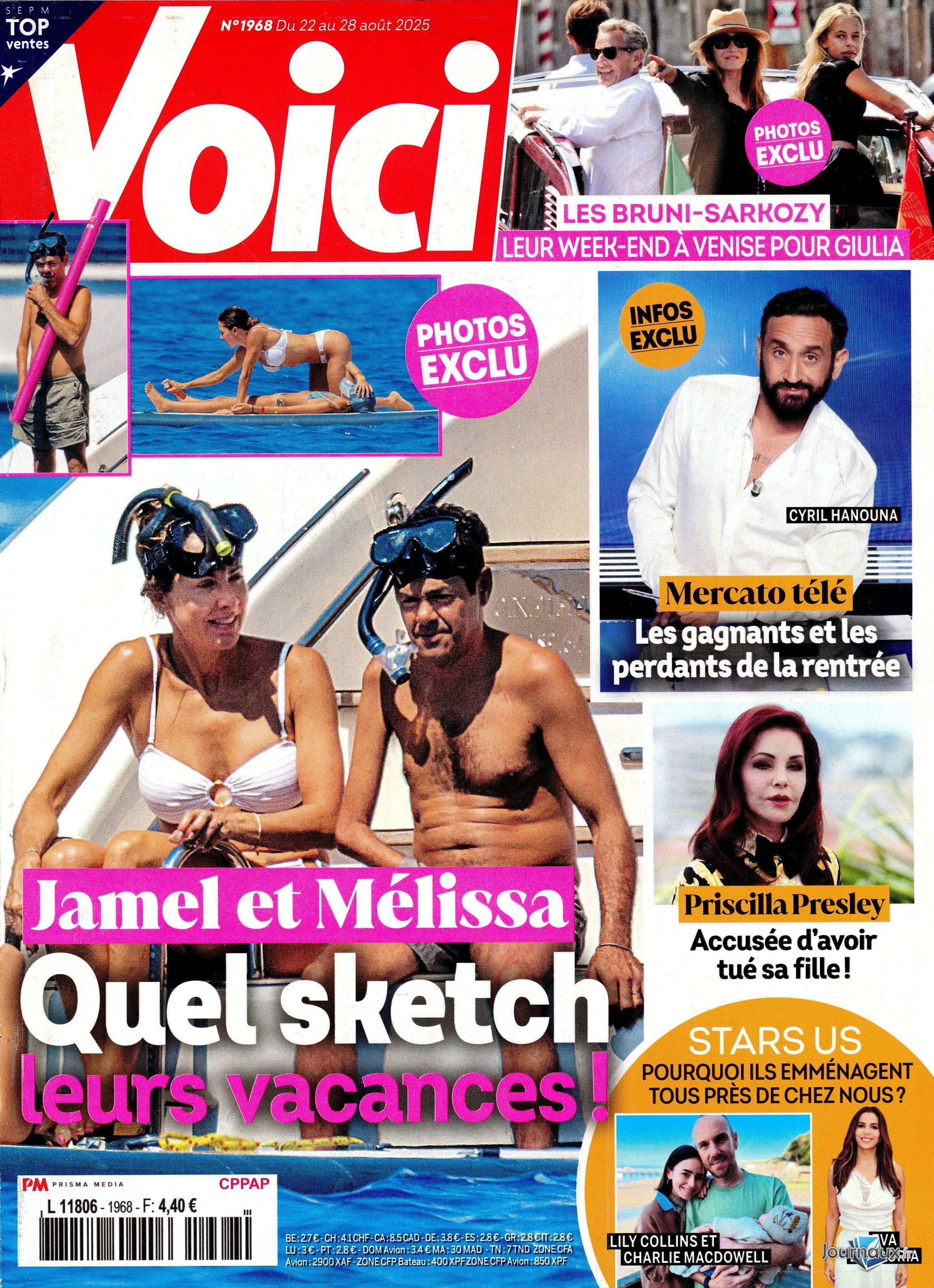 Voici + Femme Actuelle Pocket n° 1968 2025-08-22