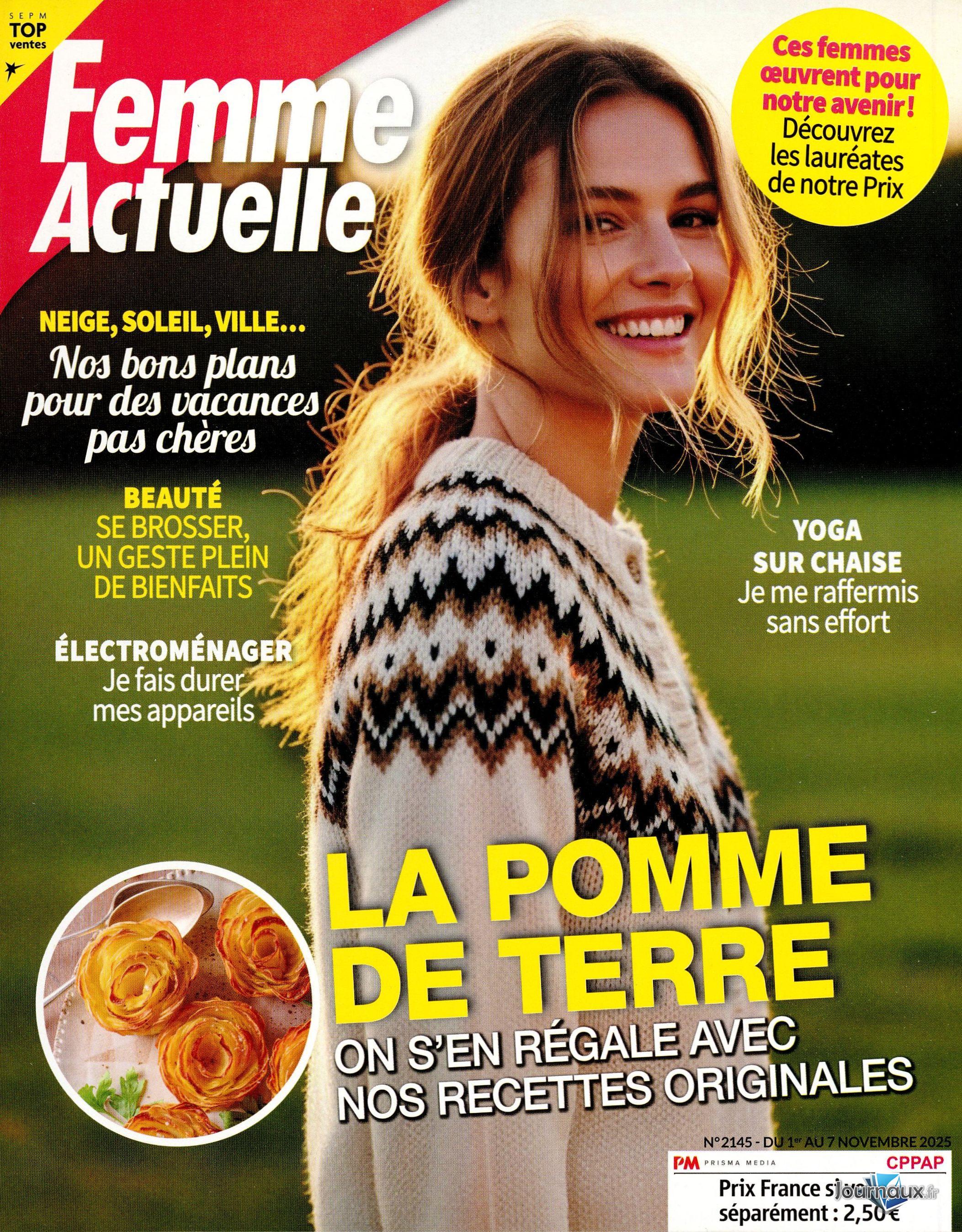 Voici + Femme Actuelle Pocket n° 1978 2025-10-31