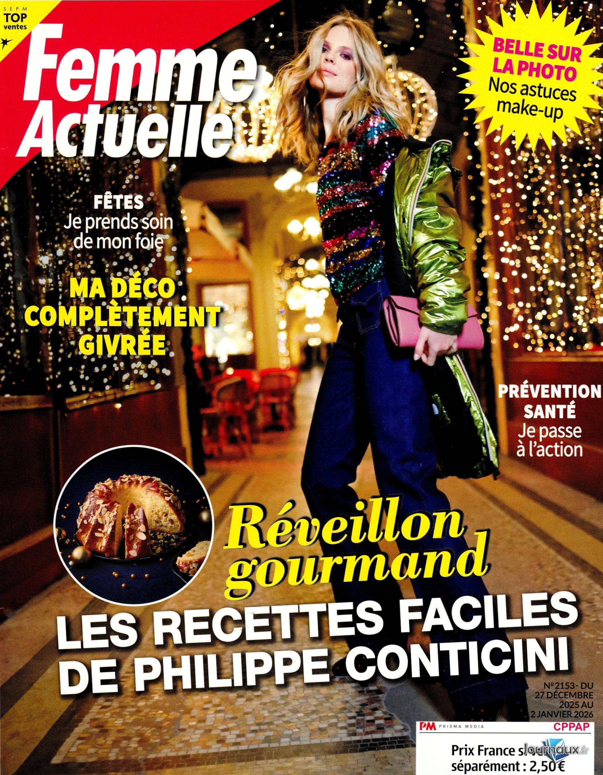 Voici + Femme Actuelle Pocket n° 1986 2025-12-26