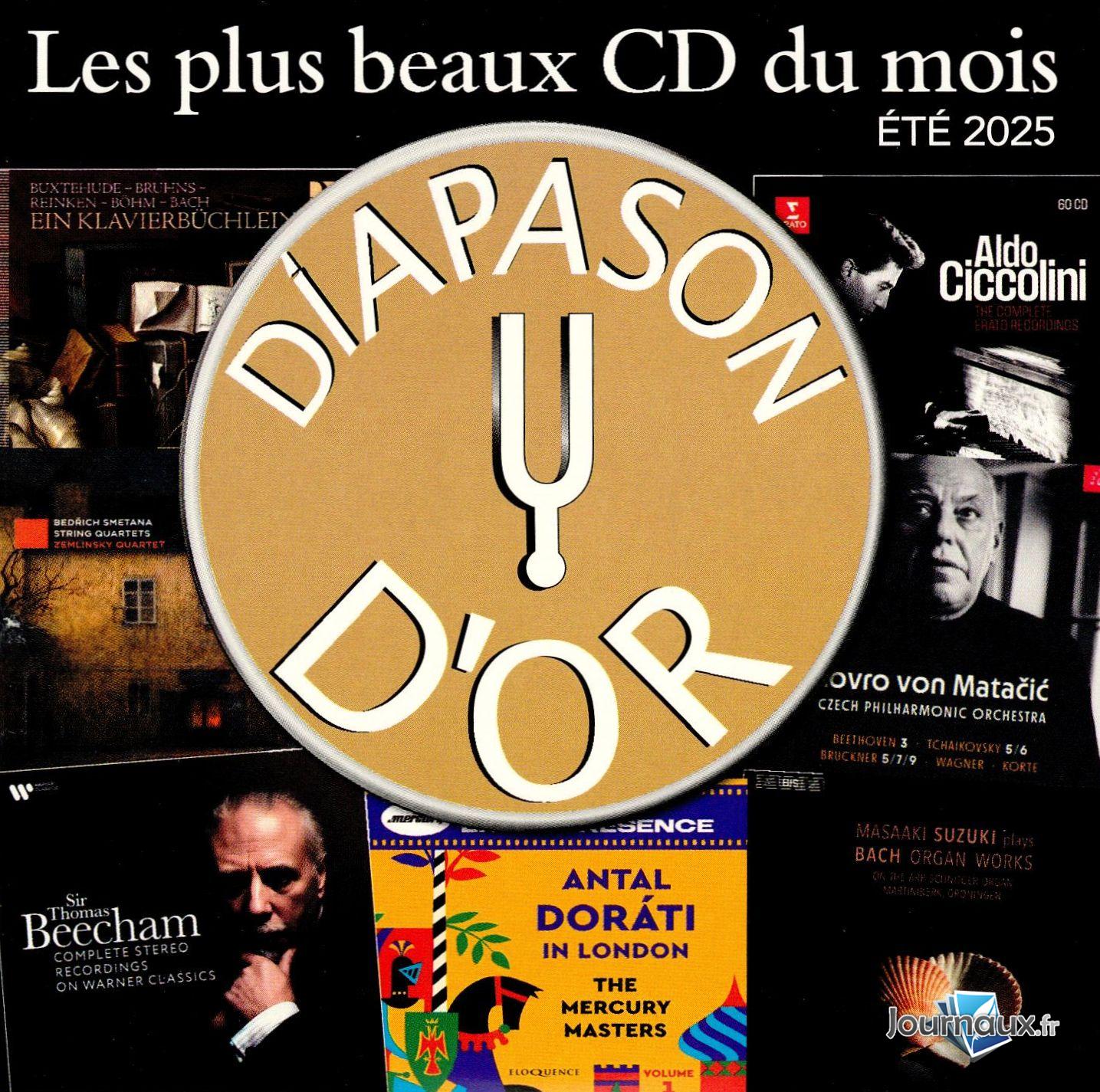 Diapason + 1 CD Les Indispensables + 1CD Diapason d'Or n° 746 2025-06-27