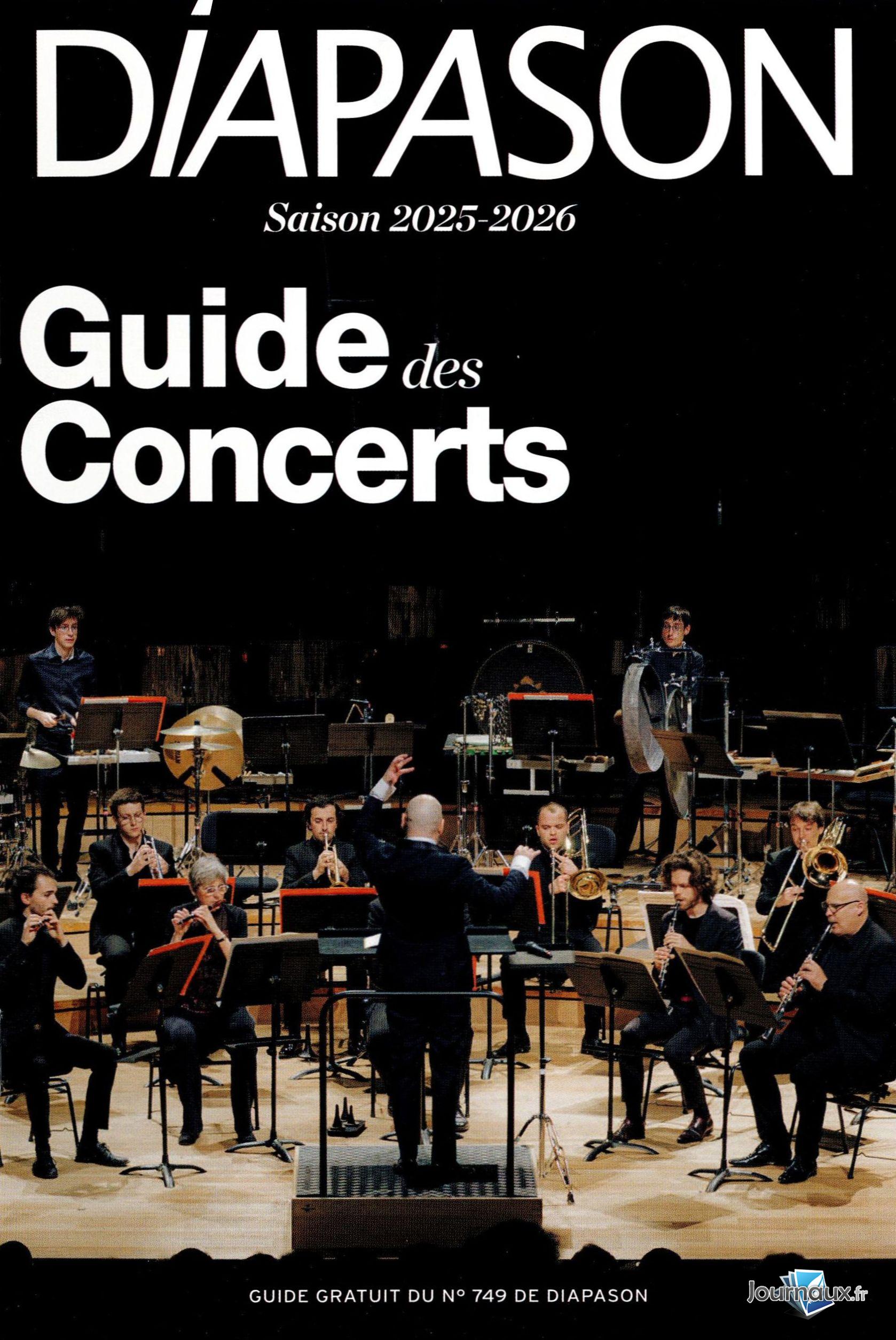 Diapason + 1 CD Les Indispensables + 1CD Diapason d'Or n° 749 2025-10-24