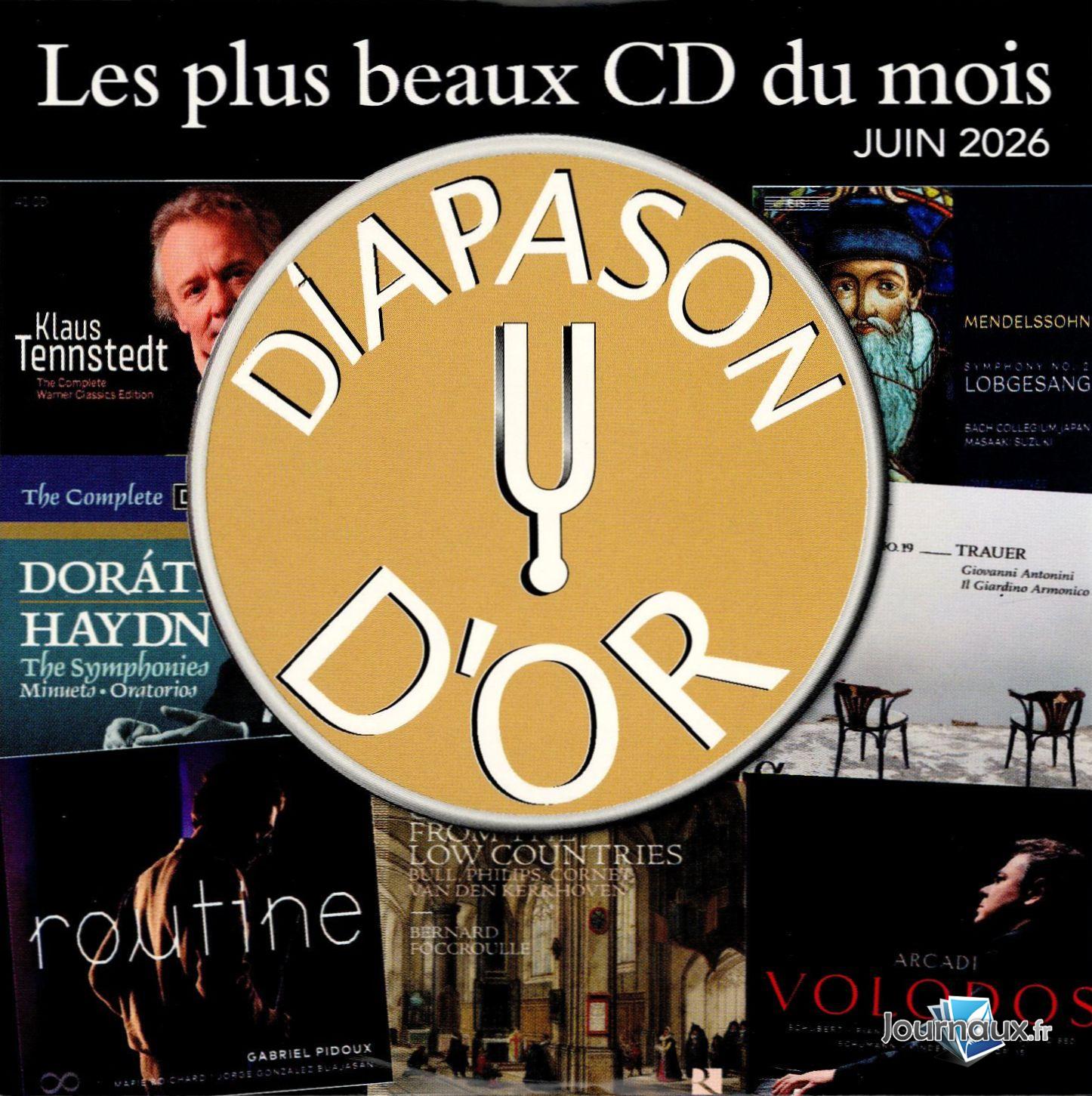 Diapason + 1 CD Les Indispensables + 1CD Diapason d'Or n° 756 2026-05-28